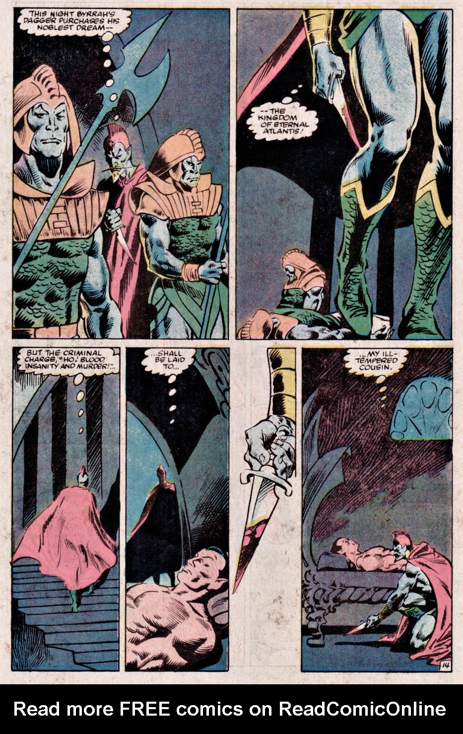 Read online What If? (1977) comic -  Issue #41 - The Sub-mariner had saved Atlantis from its destiny - 14
