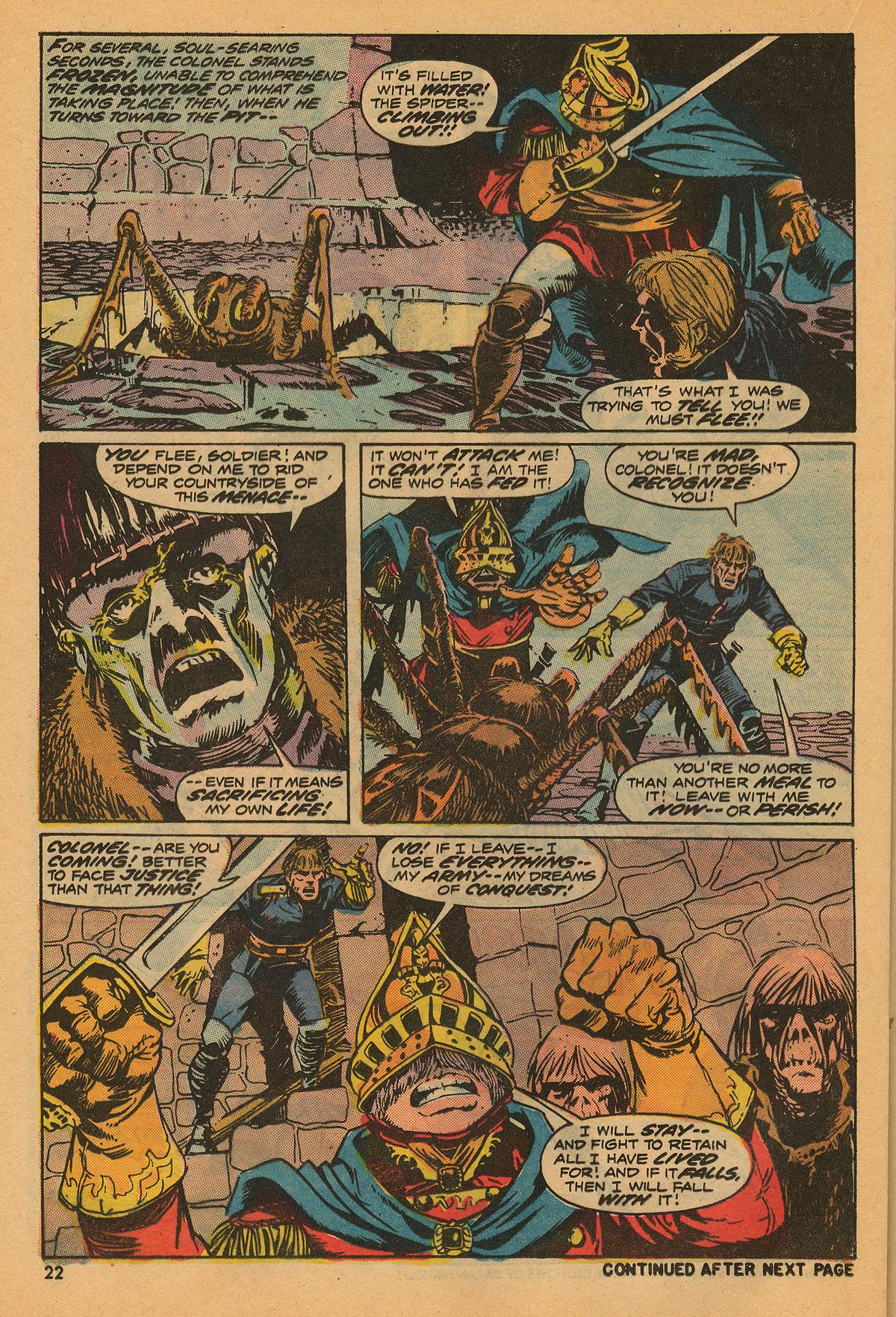 Read online Frankenstein (1973) comic -  Issue #6 - 23