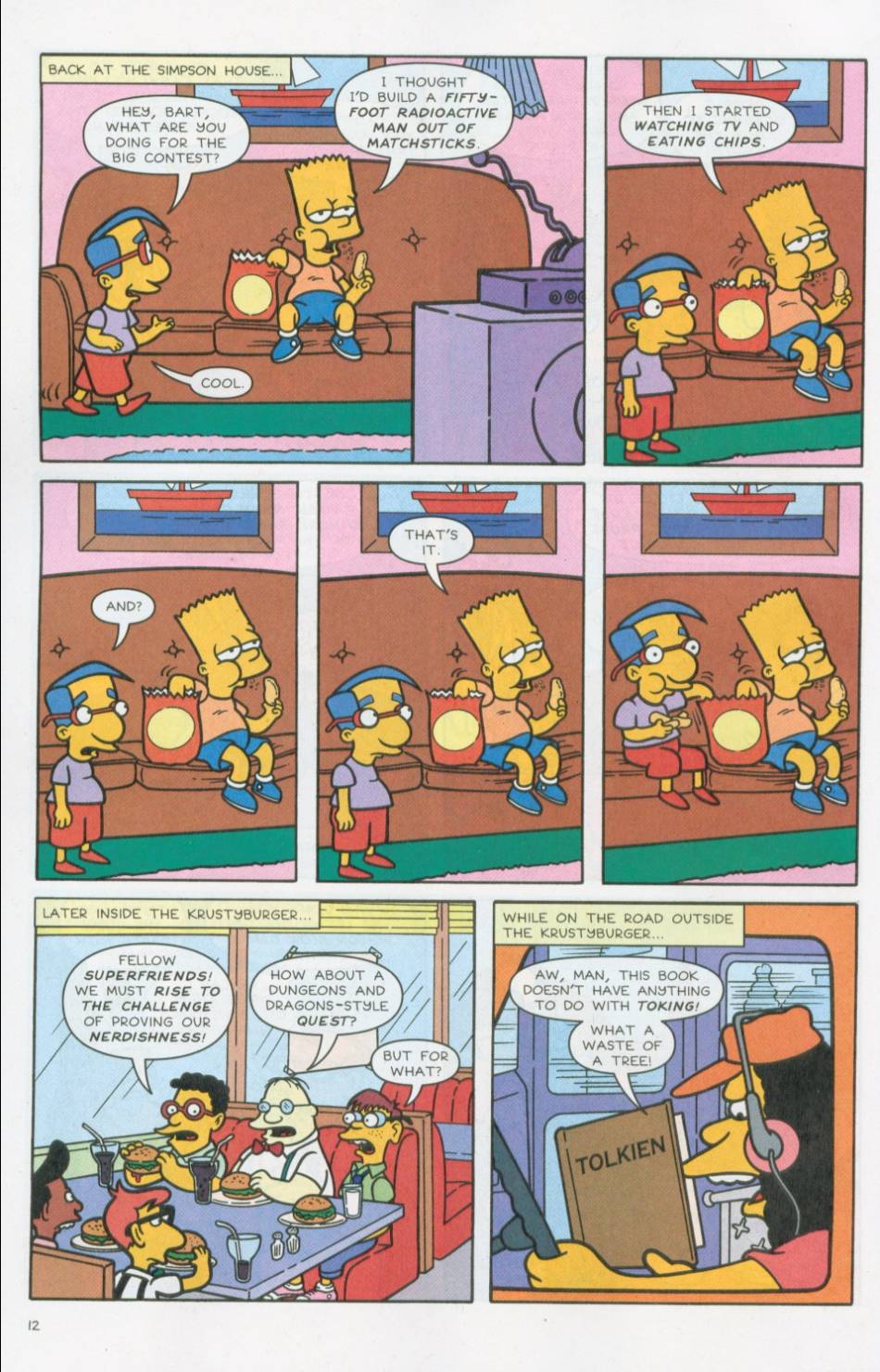 Read online Simpsons Comics comic -  Issue #73 - 13