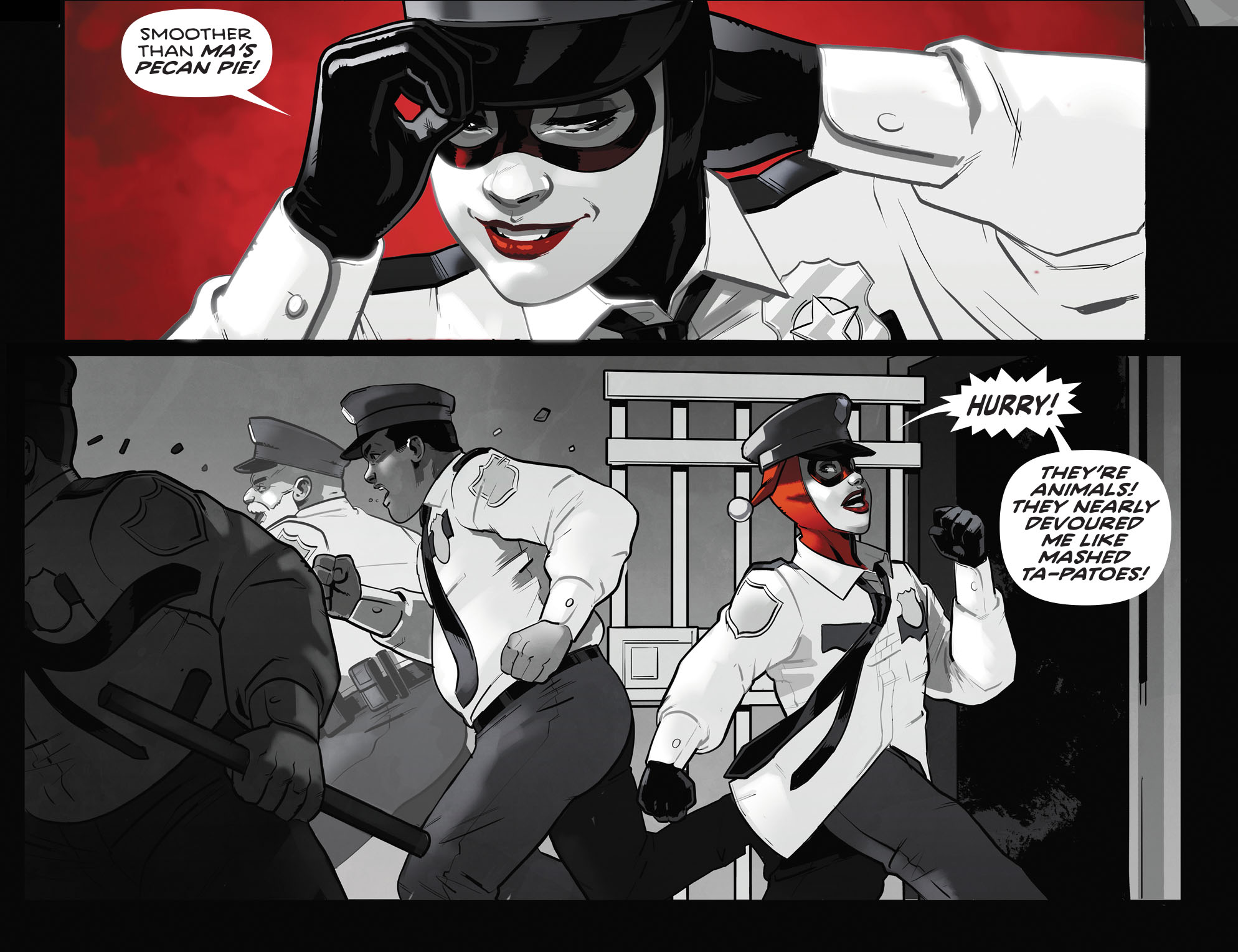 Read online Harley Quinn Black   White   Red comic -  Issue #15 - 10