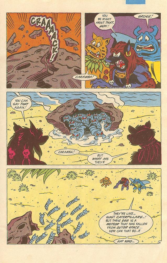 Read online Mighty Mutanimals comic -  Issue #1 - 6