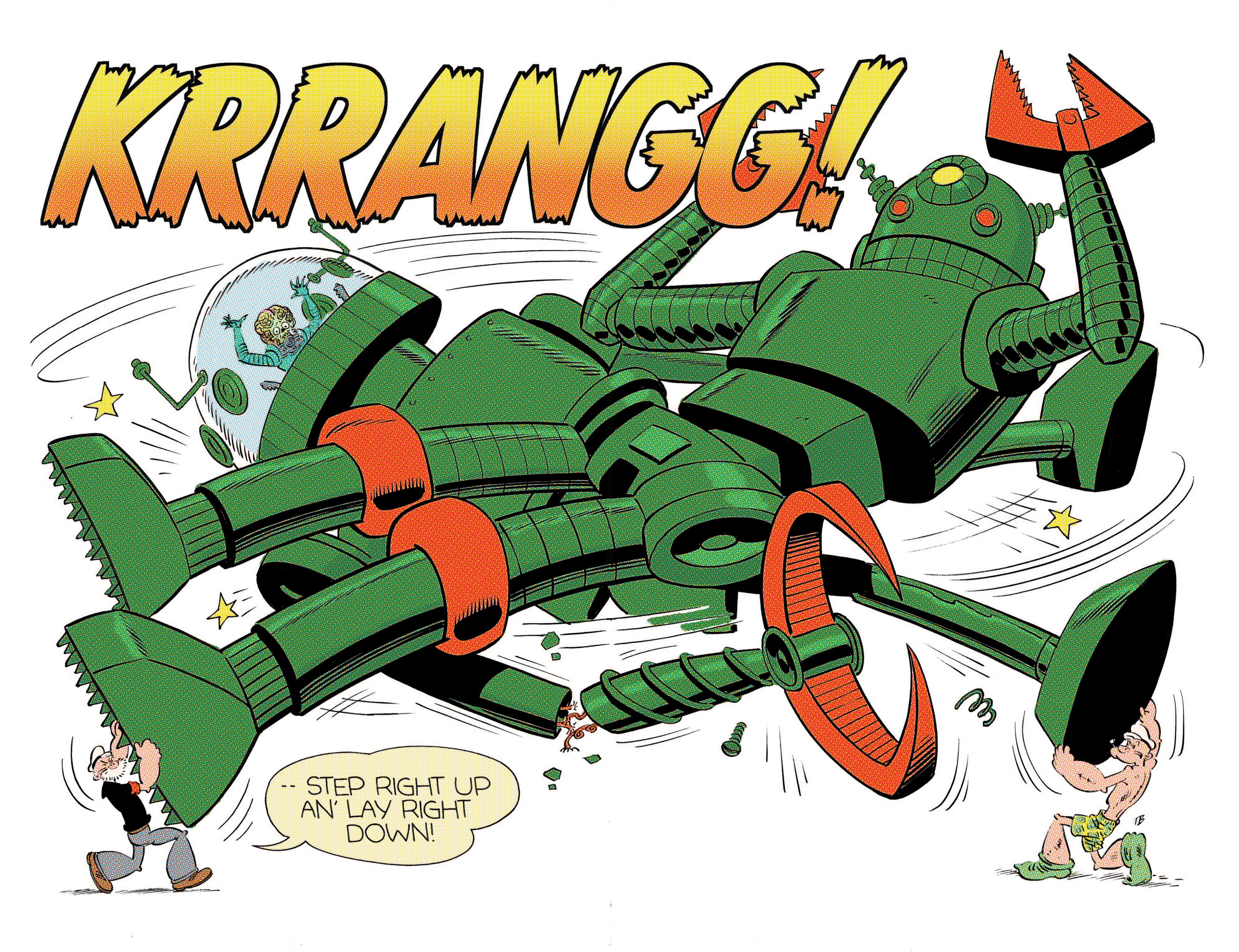 Read online Mars Attacks Popeye comic -  Issue # Full - 20