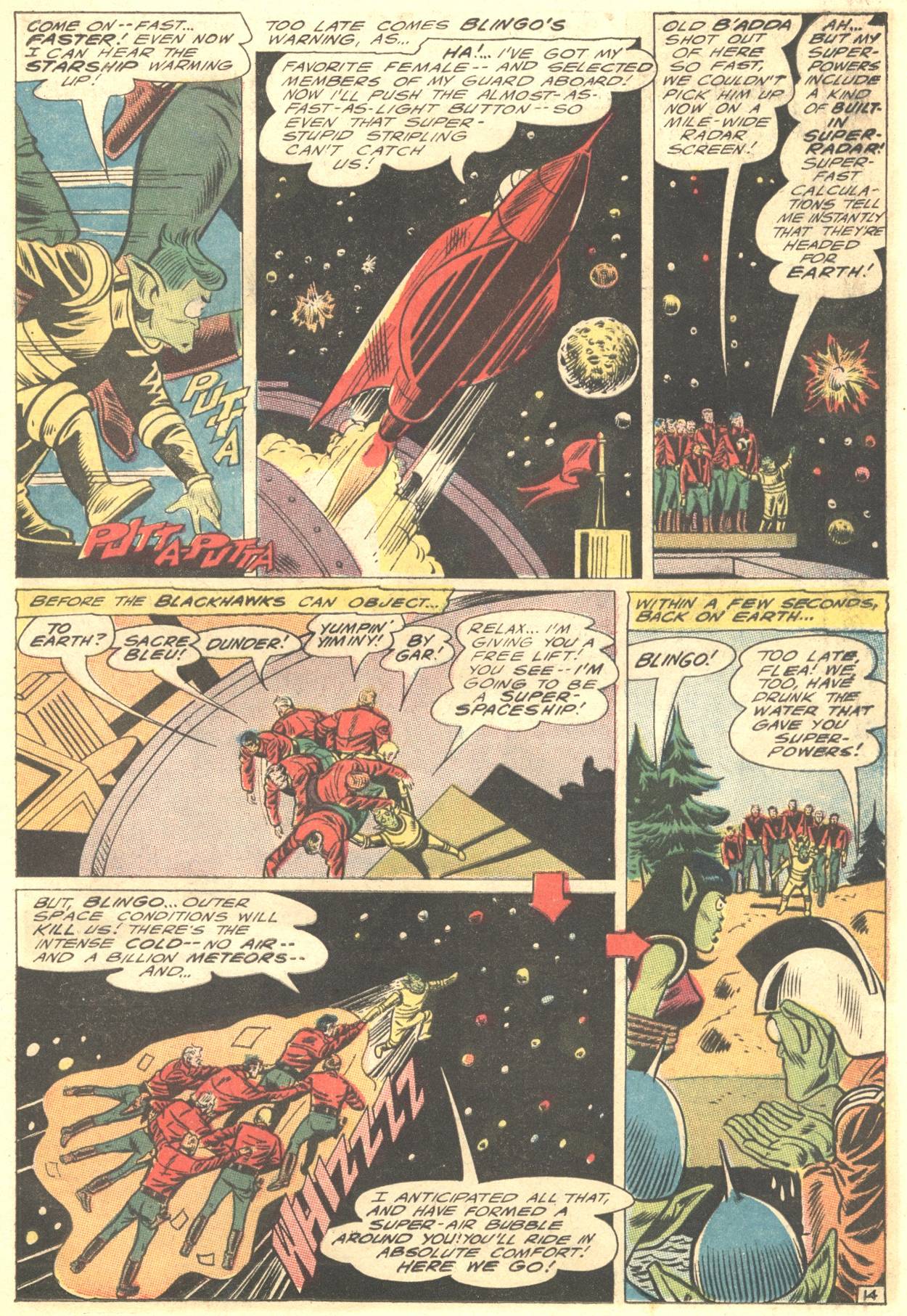 Read online Blackhawk (1957) comic -  Issue #218 - 19