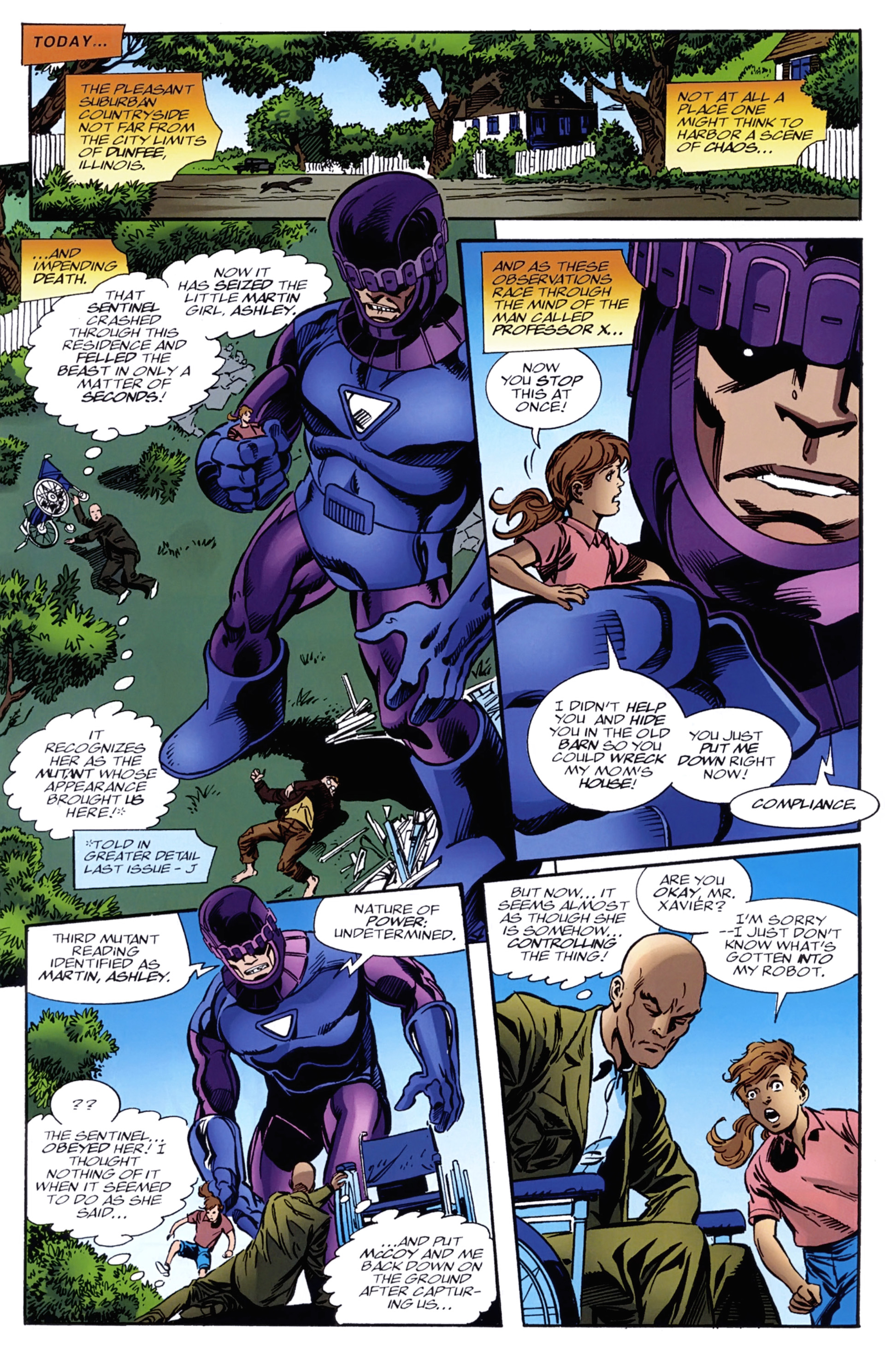 Read online X-Men: Hidden Years comic -  Issue #11 - 6