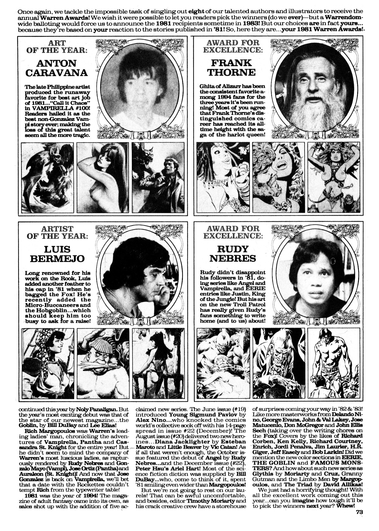 Read online Vampirella (1969) comic -  Issue #108 - 73