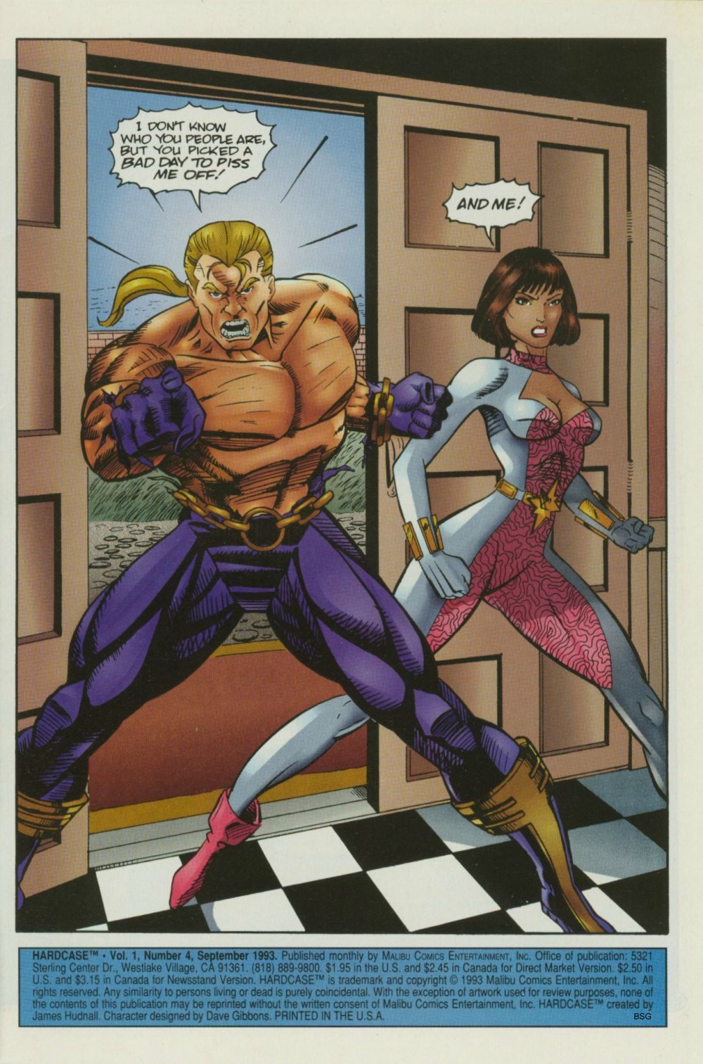 Read online Hardcase comic -  Issue #4 - 4