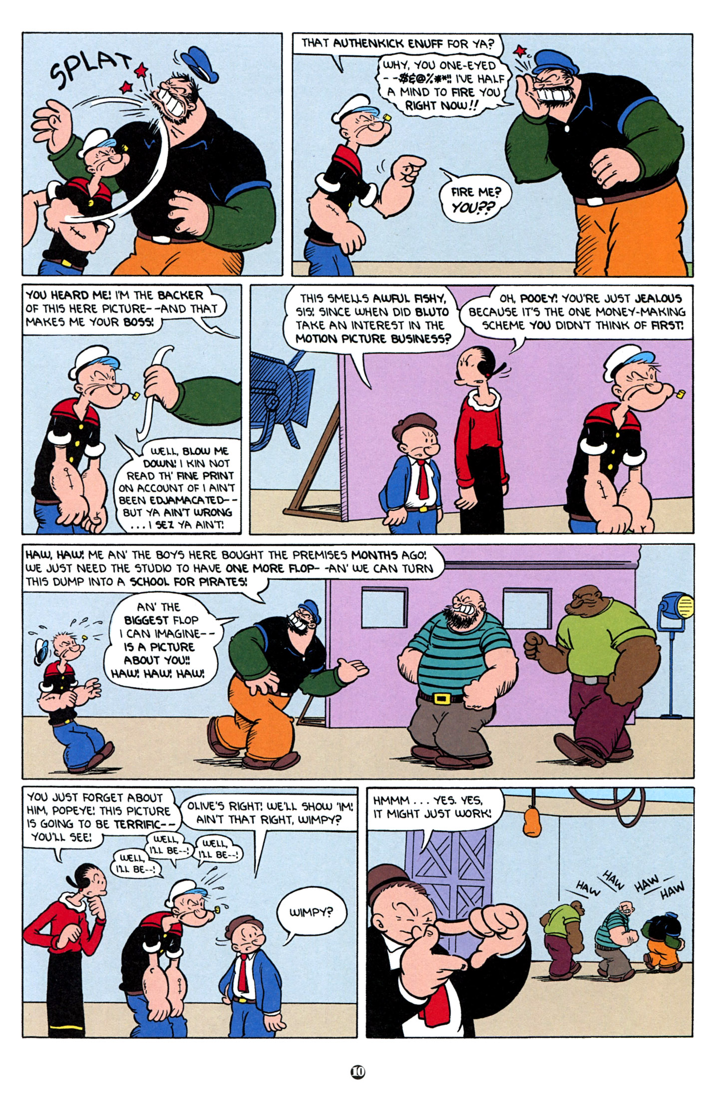 Read online Popeye (2012) comic -  Issue #6 - 12