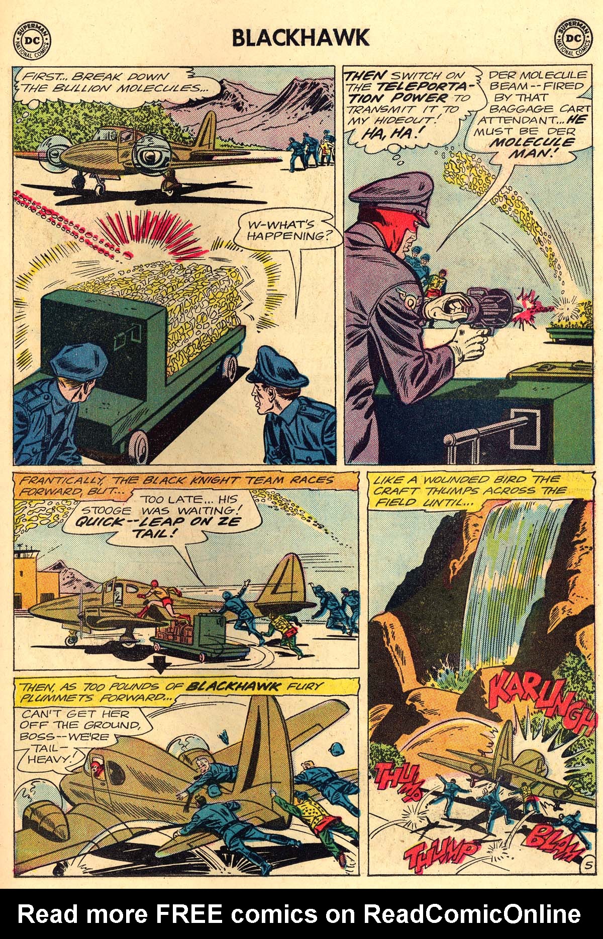 Read online Blackhawk (1957) comic -  Issue #191 - 7