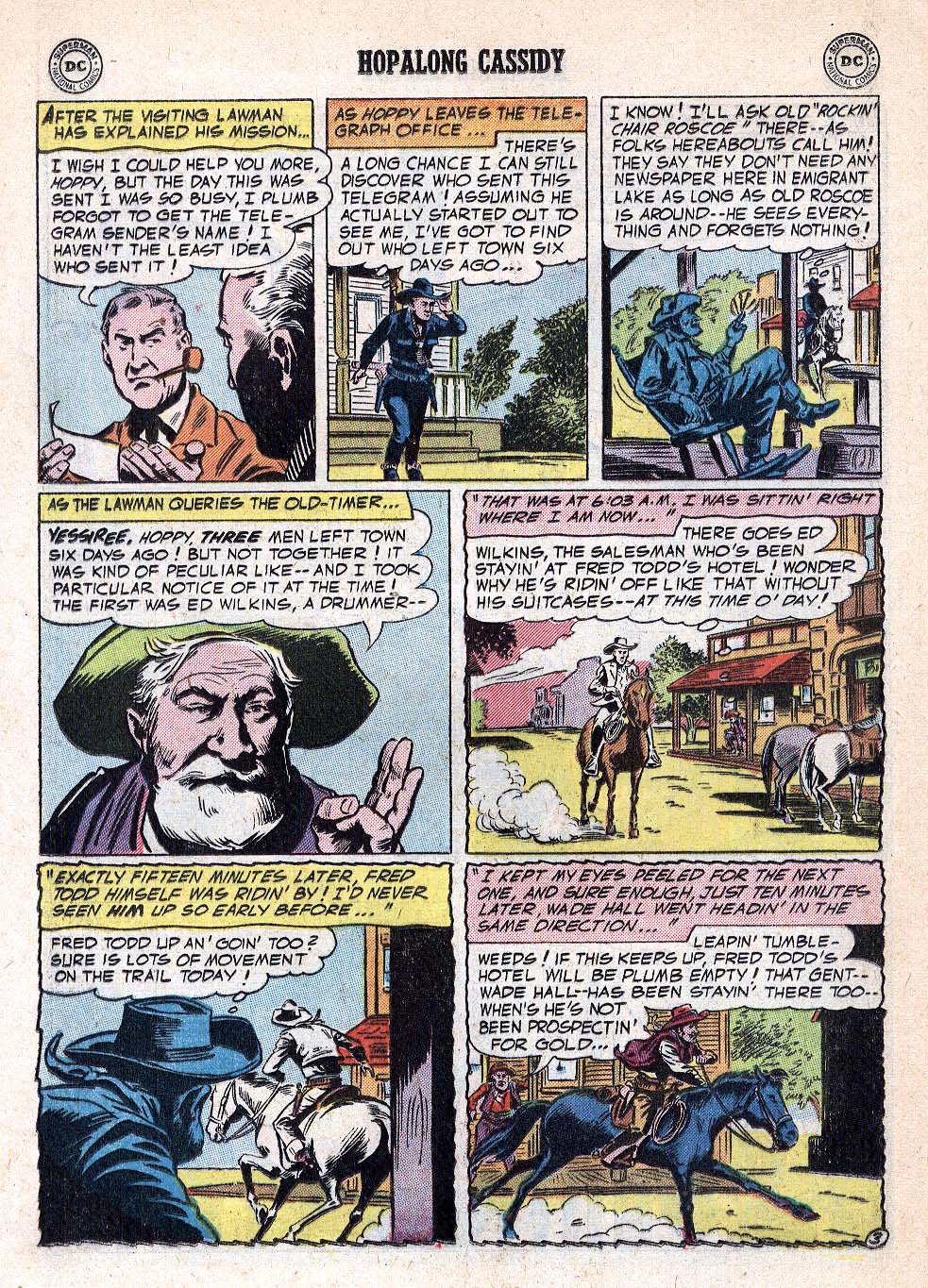 Read online Hopalong Cassidy comic -  Issue #109 - 15