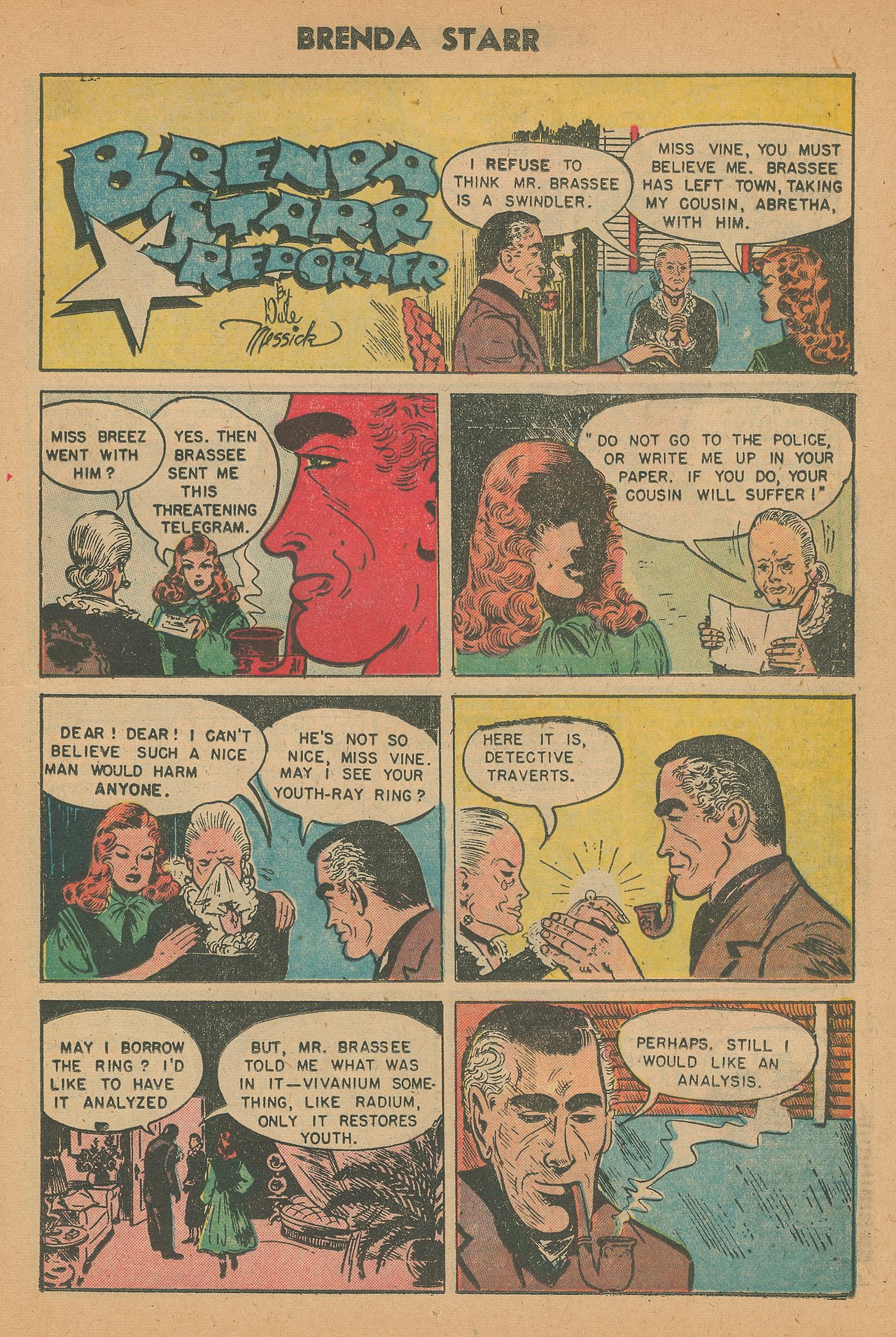 Read online Brenda Starr (1948) comic -  Issue #15 - 11