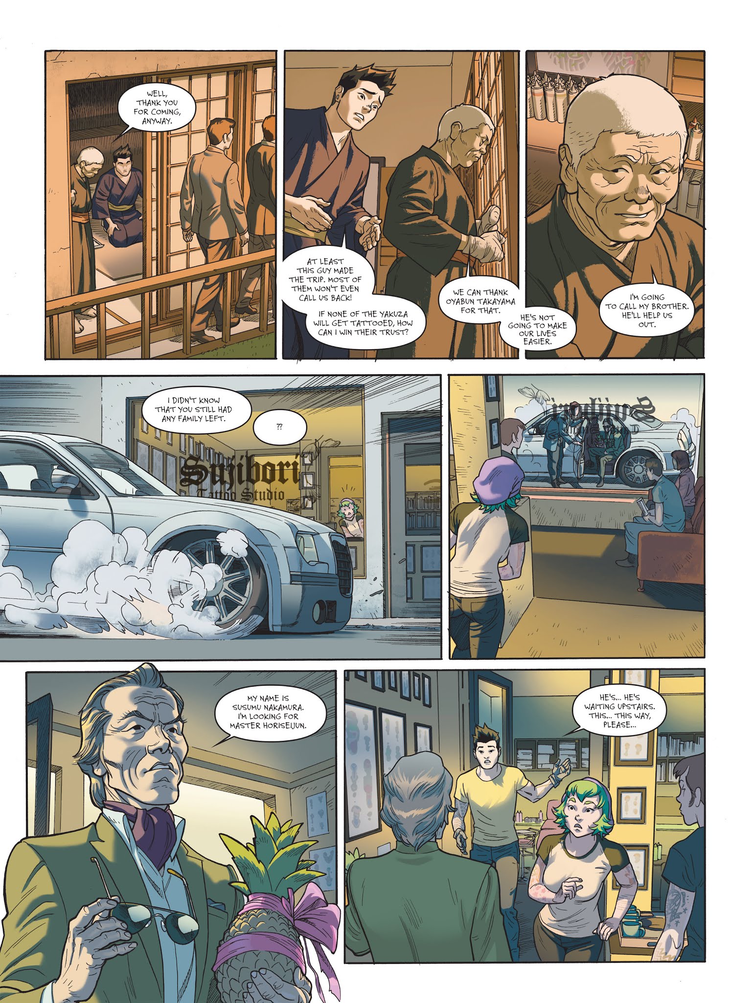 Read online Tebori comic -  Issue #1 - 23