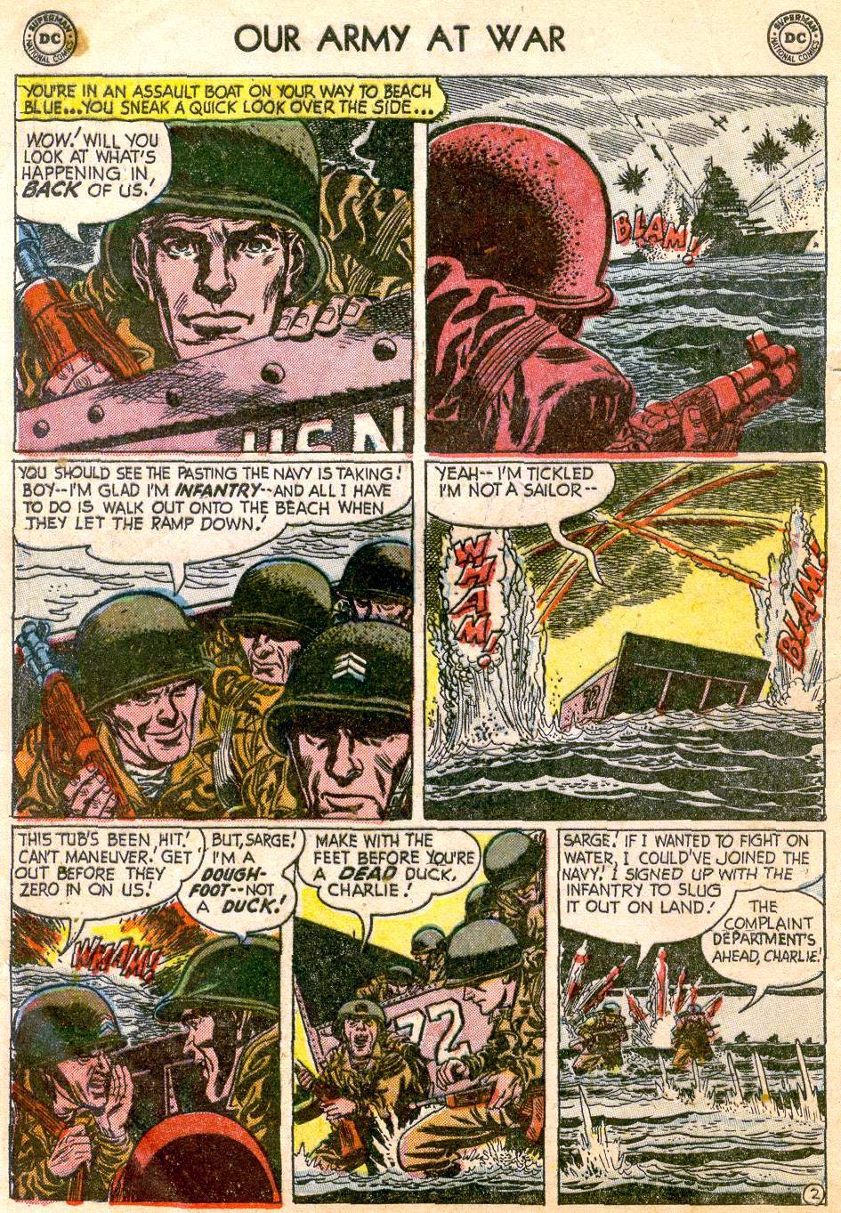 Read online Our Army at War (1952) comic -  Issue #31 - 4