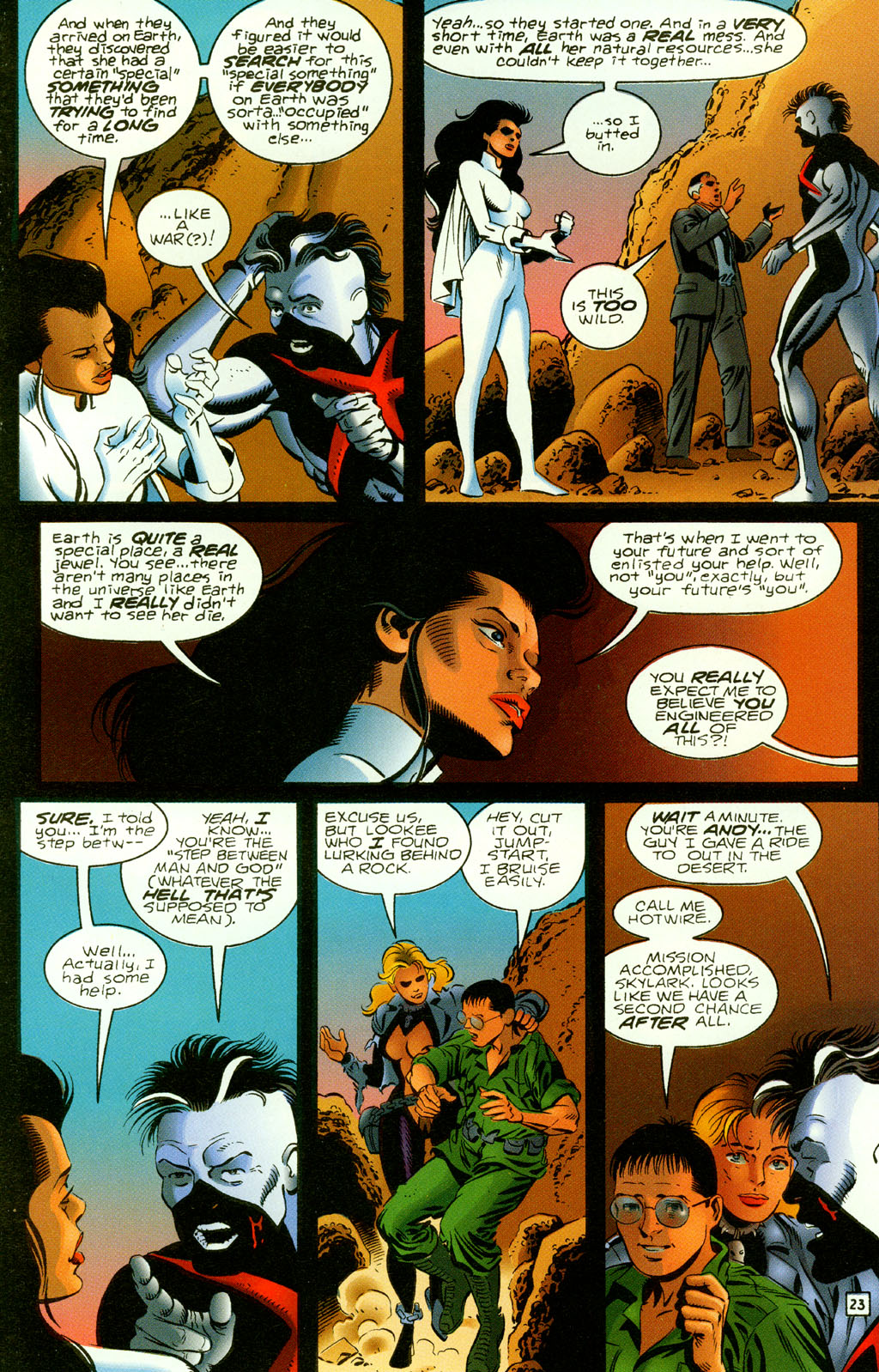 Read online Wildstar: Sky Zero comic -  Issue #4 - 25