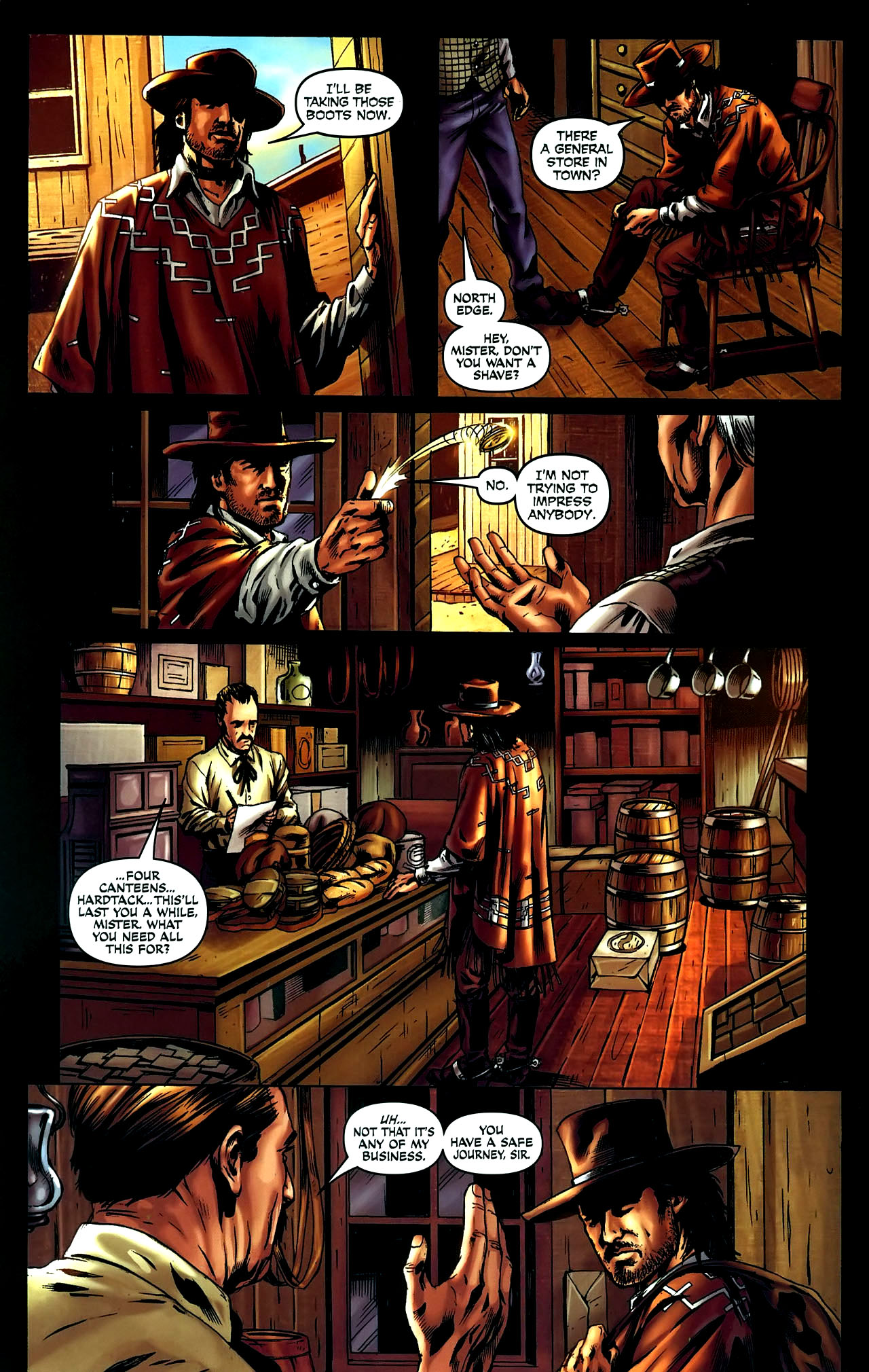 Read online The Man with No Name comic -  Issue #1 - 12