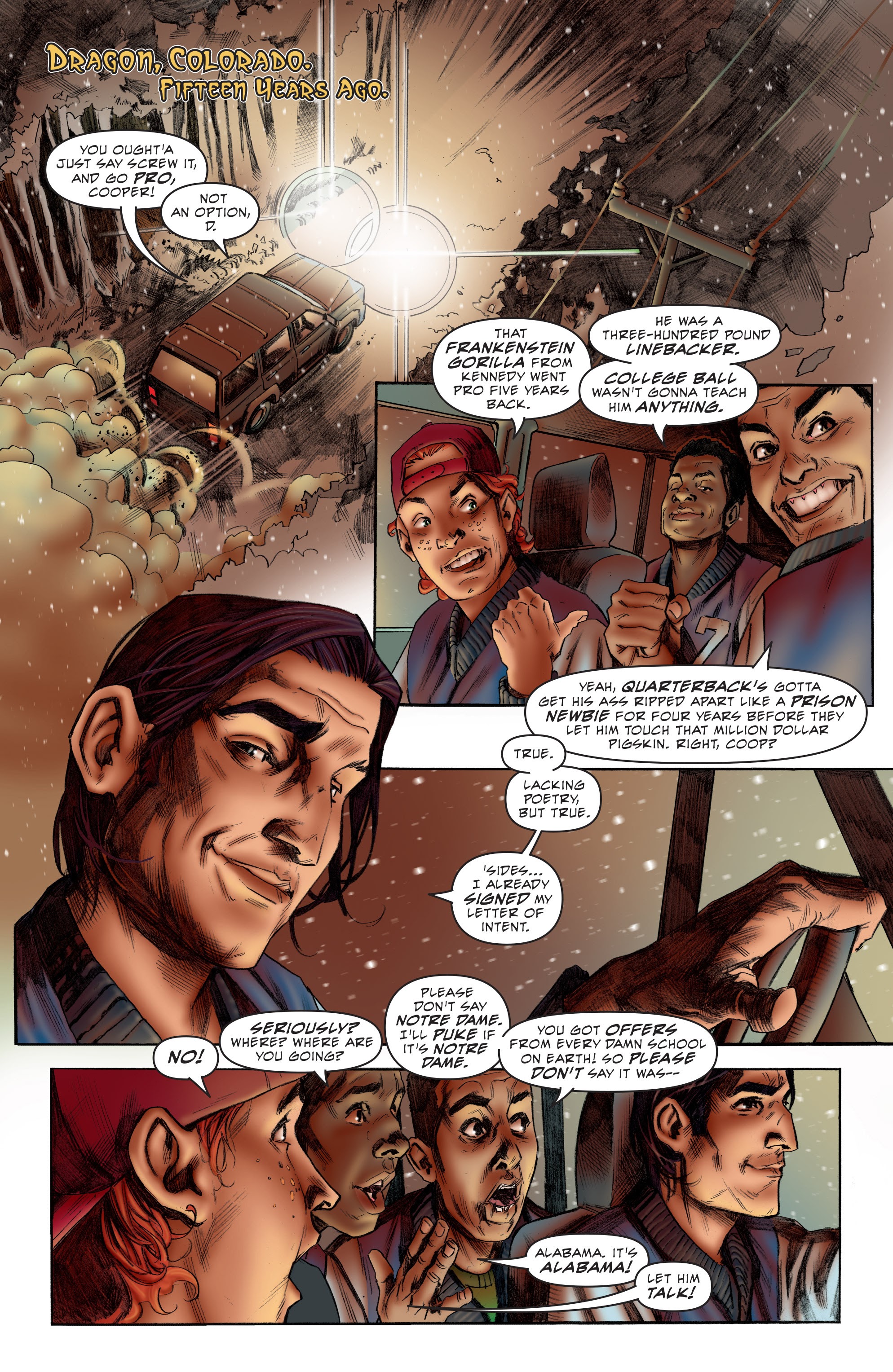 Read online A Town Called Dragon comic -  Issue #4 - 3