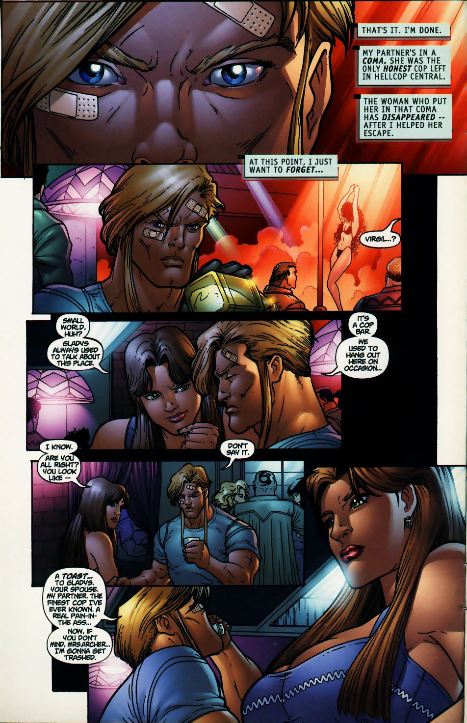 Read online Hellcop comic -  Issue #4 - 5