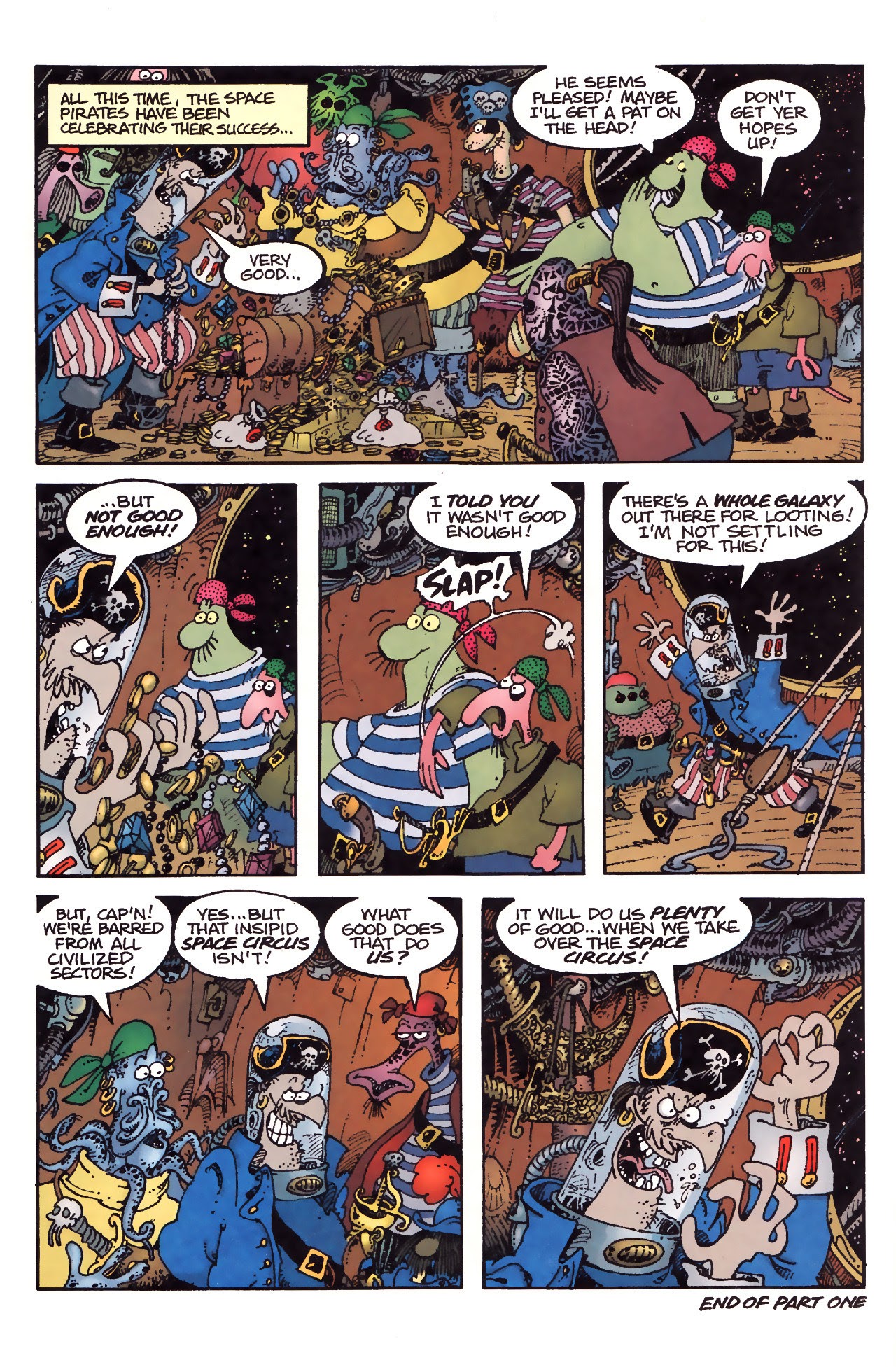 Read online Space Circus comic -  Issue #1 - 24