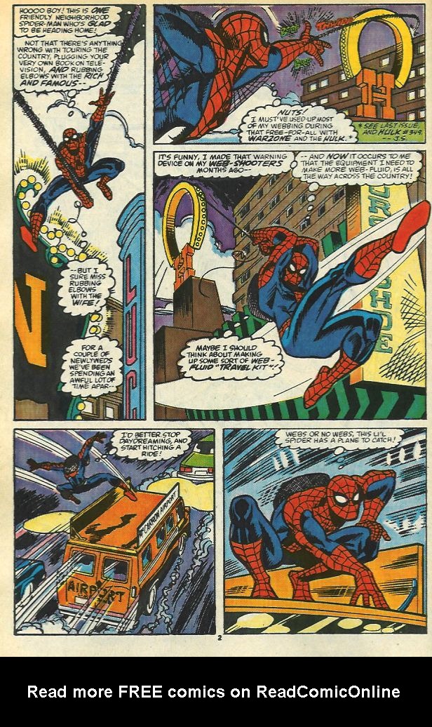 Read online Web of Spider-Man (1985) comic -  Issue #45 - 3