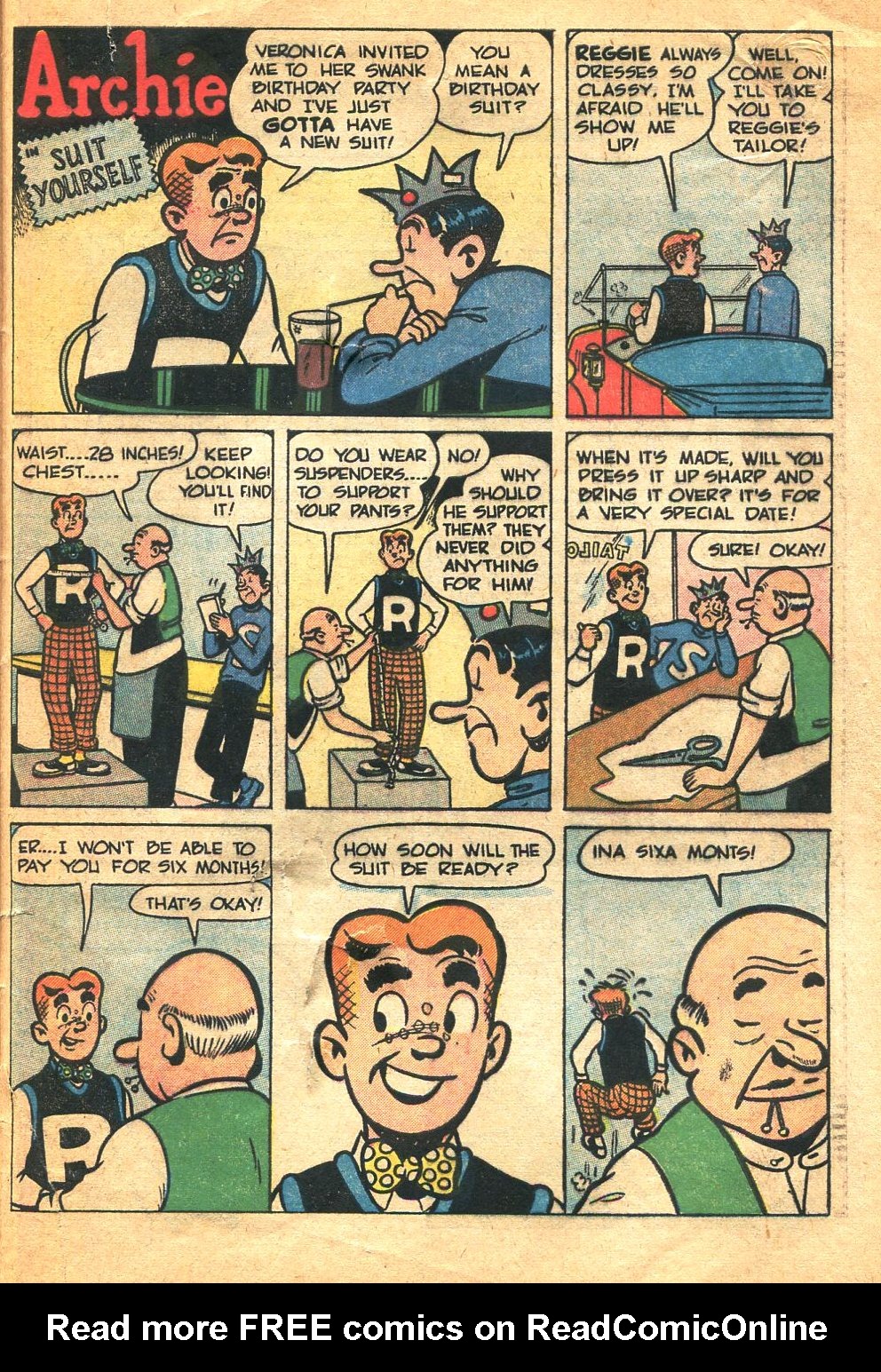 Read online Archie's Joke Book Magazine comic -  Issue #2 - 33