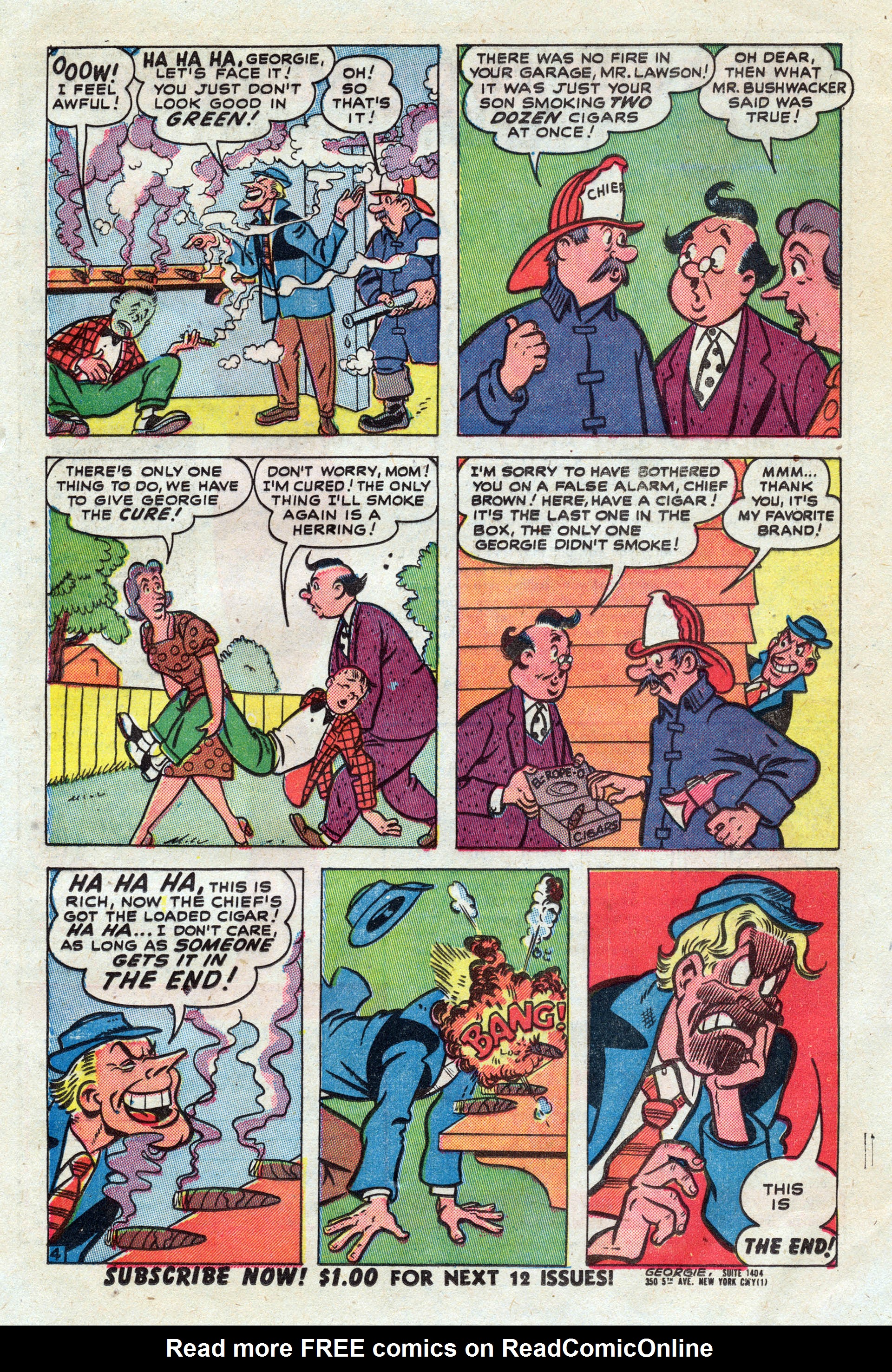 Read online Georgie Comics (1949) comic -  Issue #31 - 16