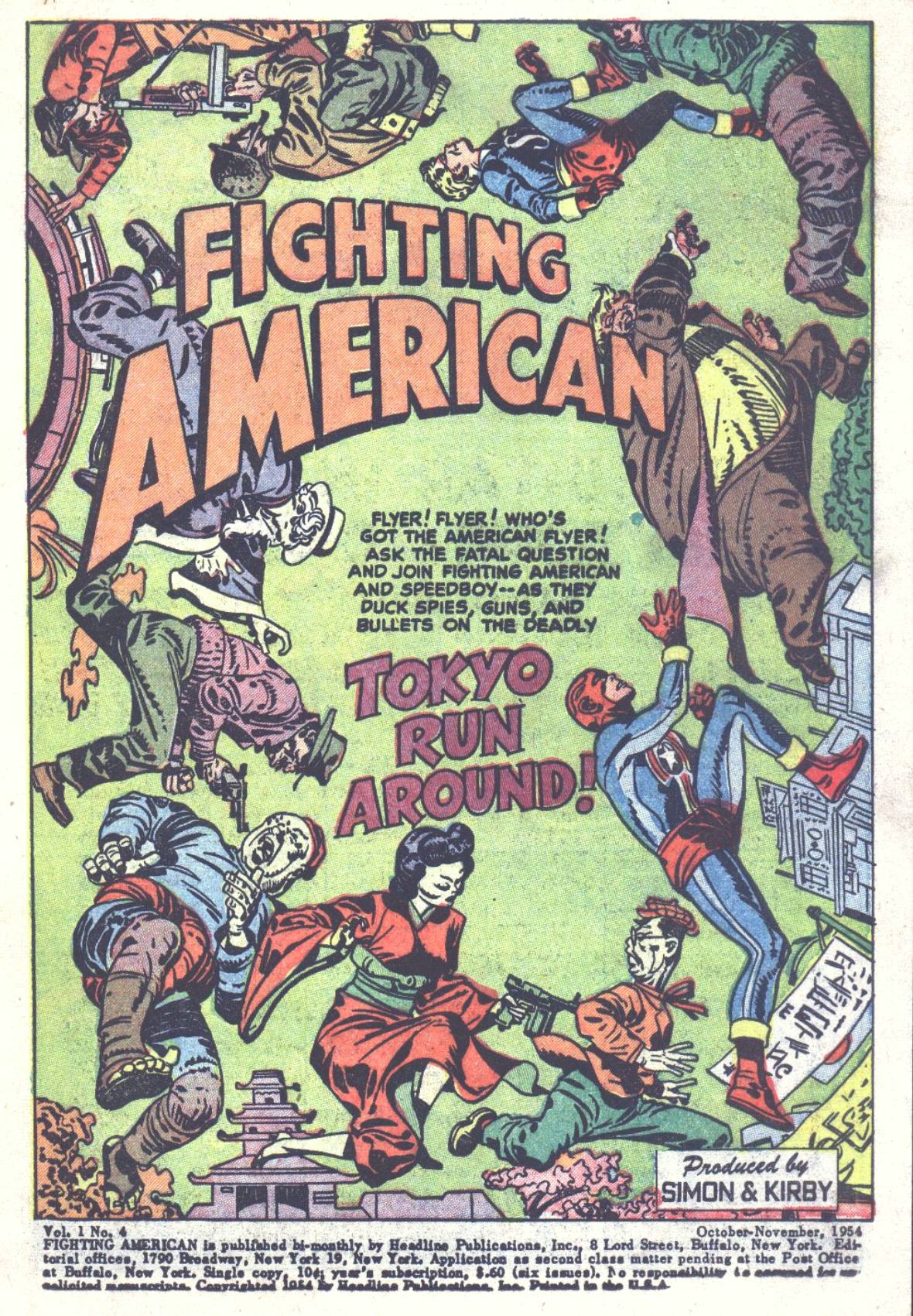 Read online Fighting American (1954) comic -  Issue #4 - 3