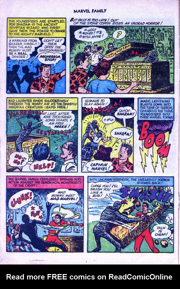 Read online The Marvel Family comic -  Issue #79 - 9