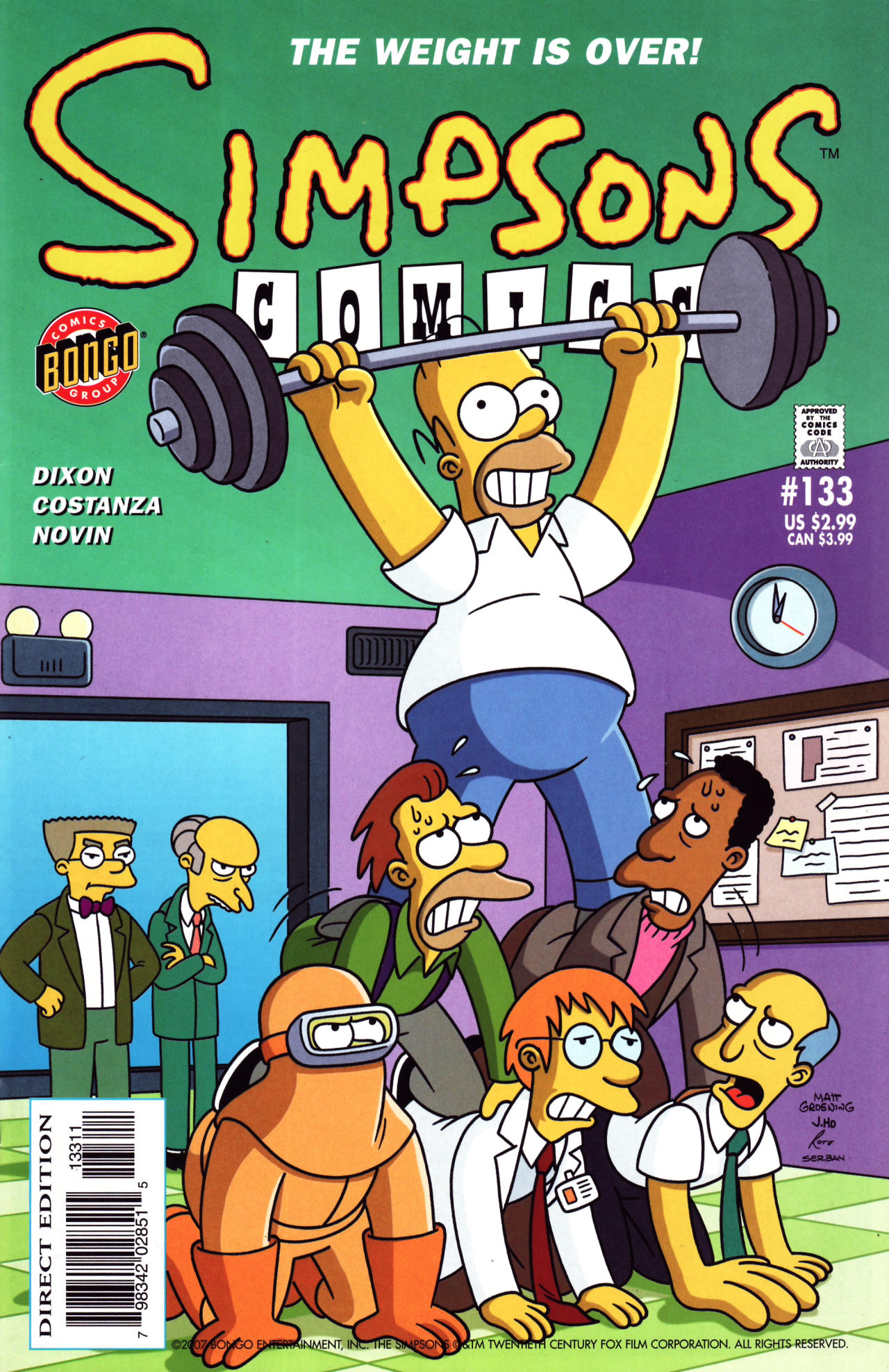 Read online Simpsons Comics comic -  Issue #133 - 1