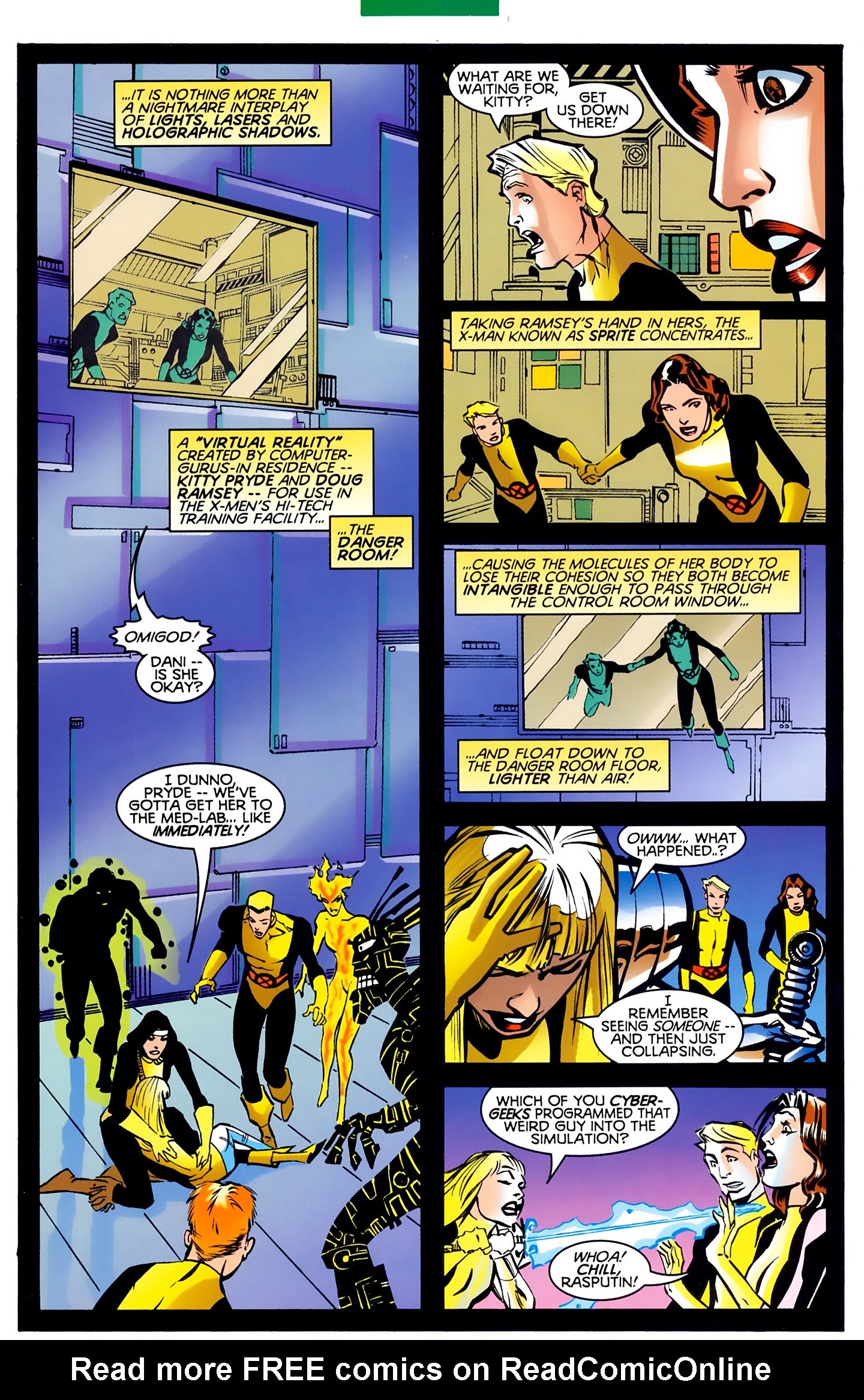 Read online New Mutants: Truth or Death comic -  Issue #1 - 10