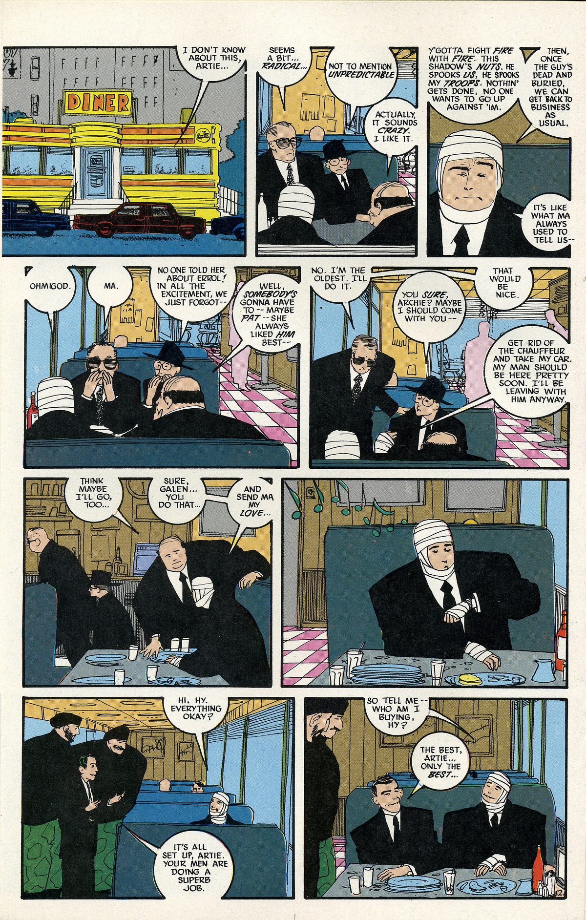 Read online The Shadow (1987) comic -  Issue #10 - 16