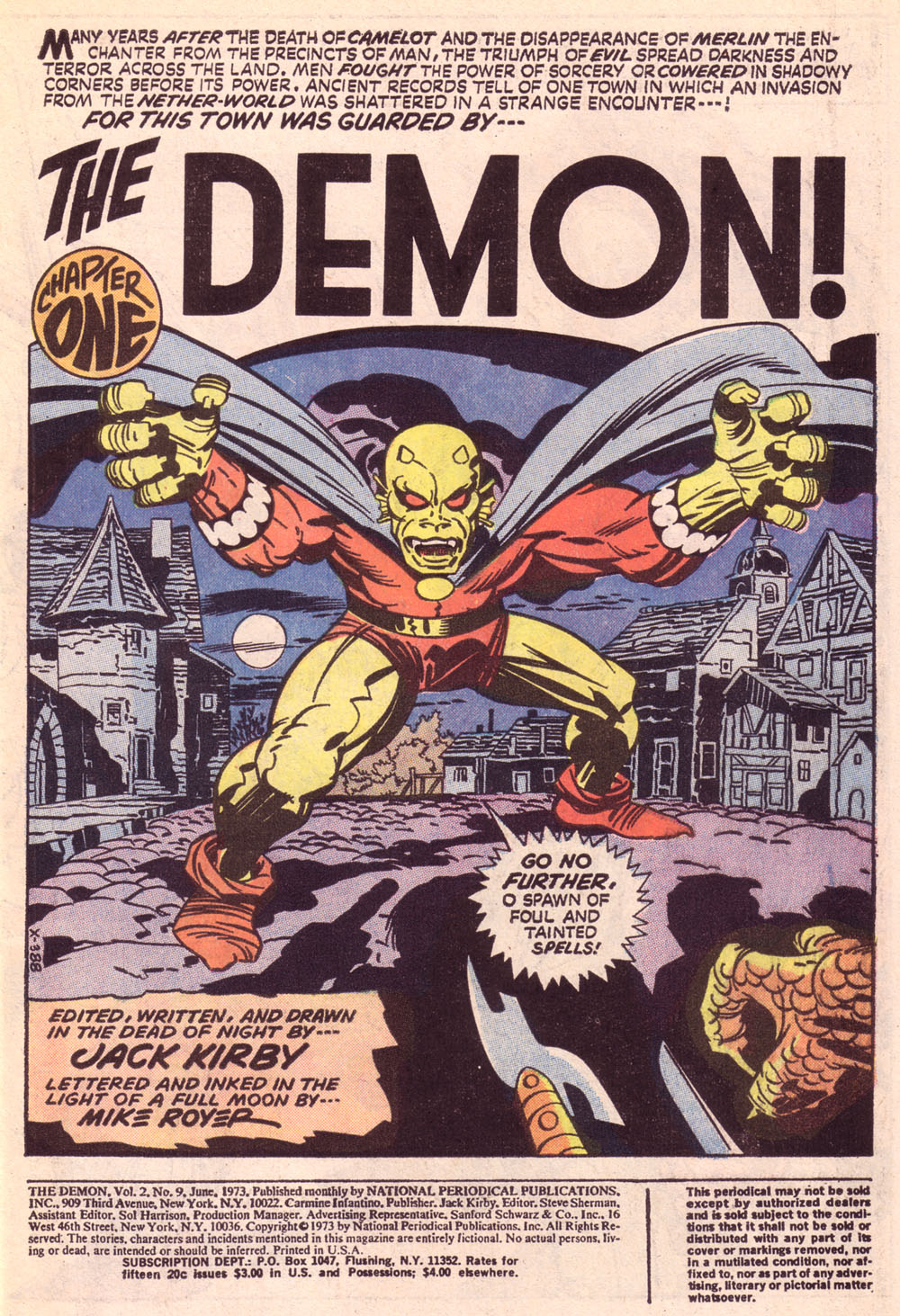 Read online The Demon (1972) comic -  Issue #9 - 3