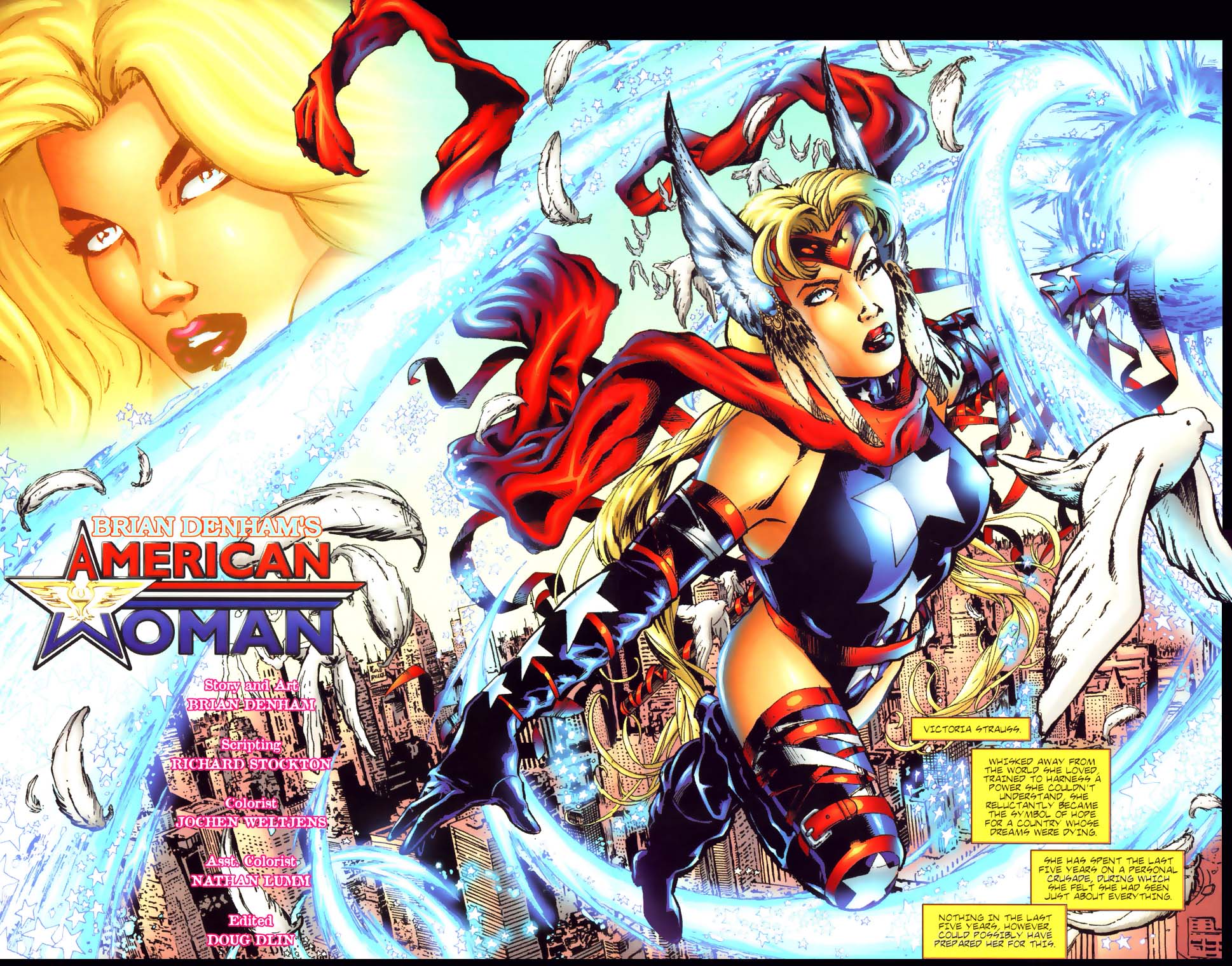 Read online American Woman comic -  Issue #1 - 4