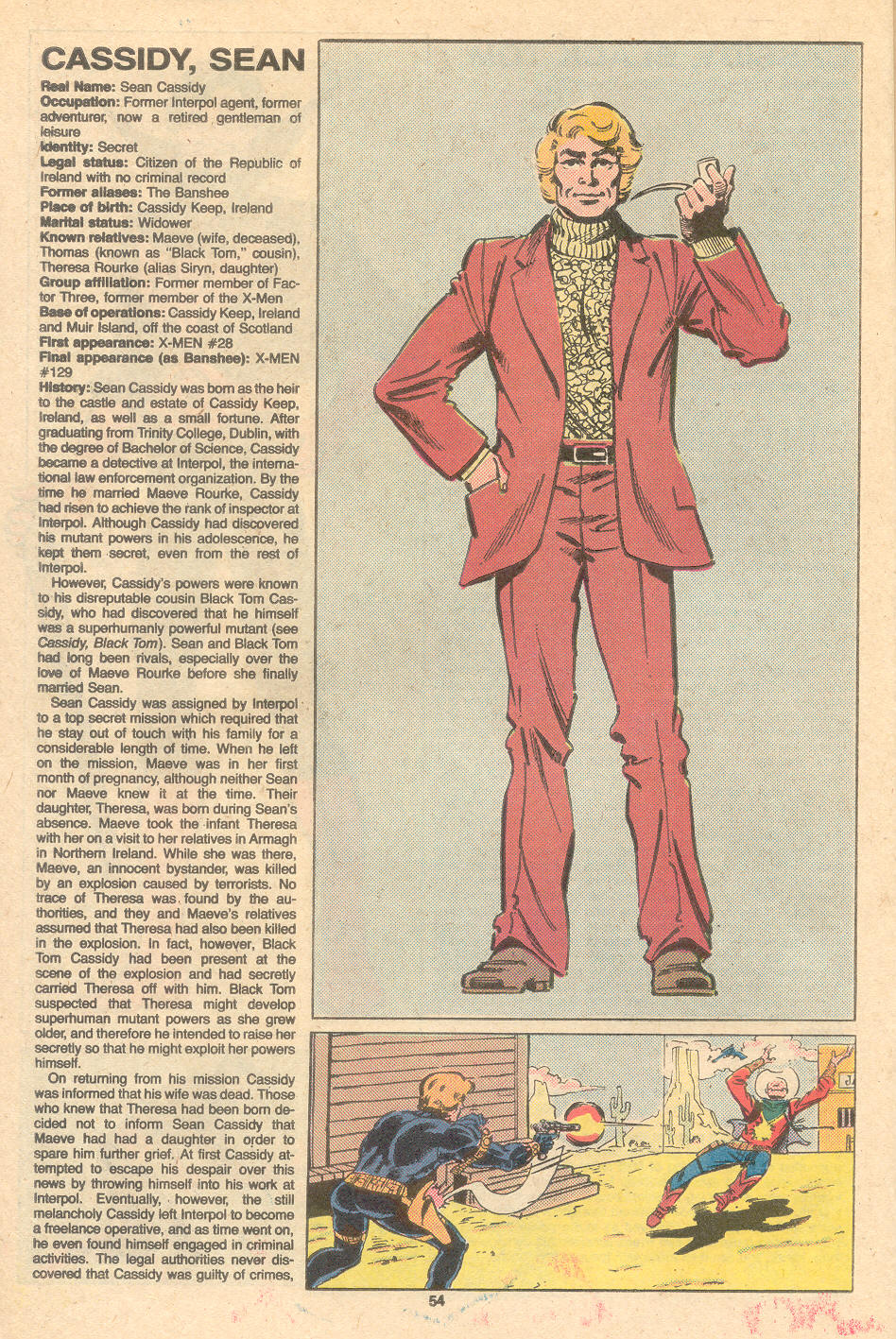 Read online The Official Handbook of the Marvel Universe Deluxe Edition comic -  Issue #2 - 56