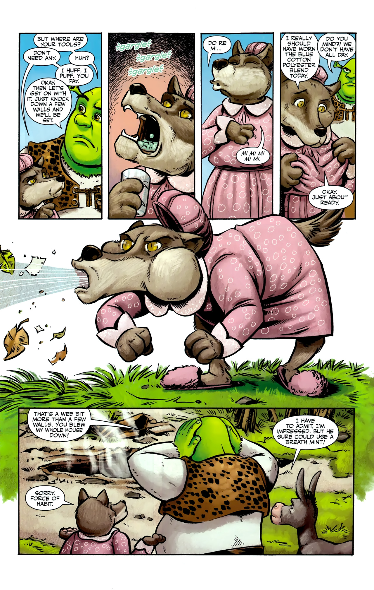 Read online Shrek (2010) comic -  Issue #4 - 14