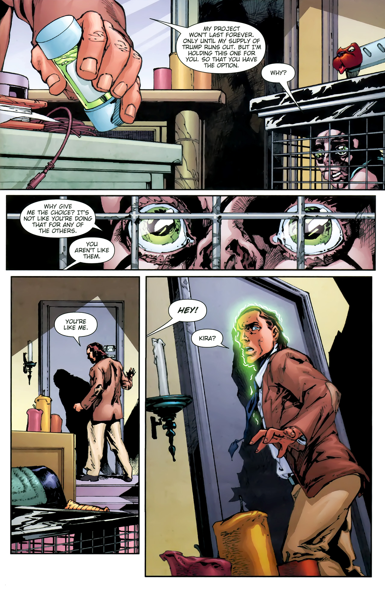 Read online George R.R. Martin's Wild Cards: The Hard Call comic -  Issue #5 - 5