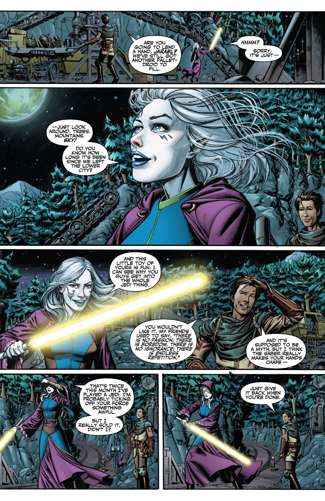 Read online Star Wars Legends: The Old Republic - Epic Collection comic -  Issue # TPB 1 - 160