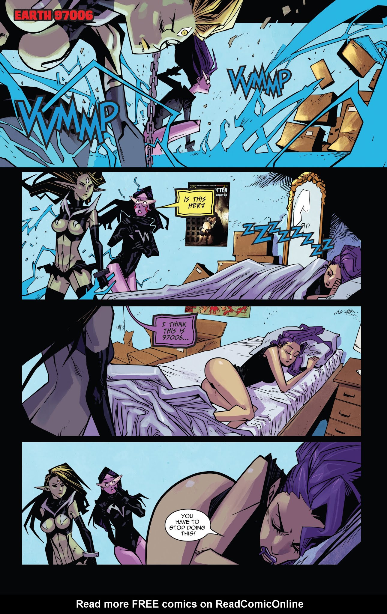 Read online Vampblade Season 3 comic -  Issue #3 - 22