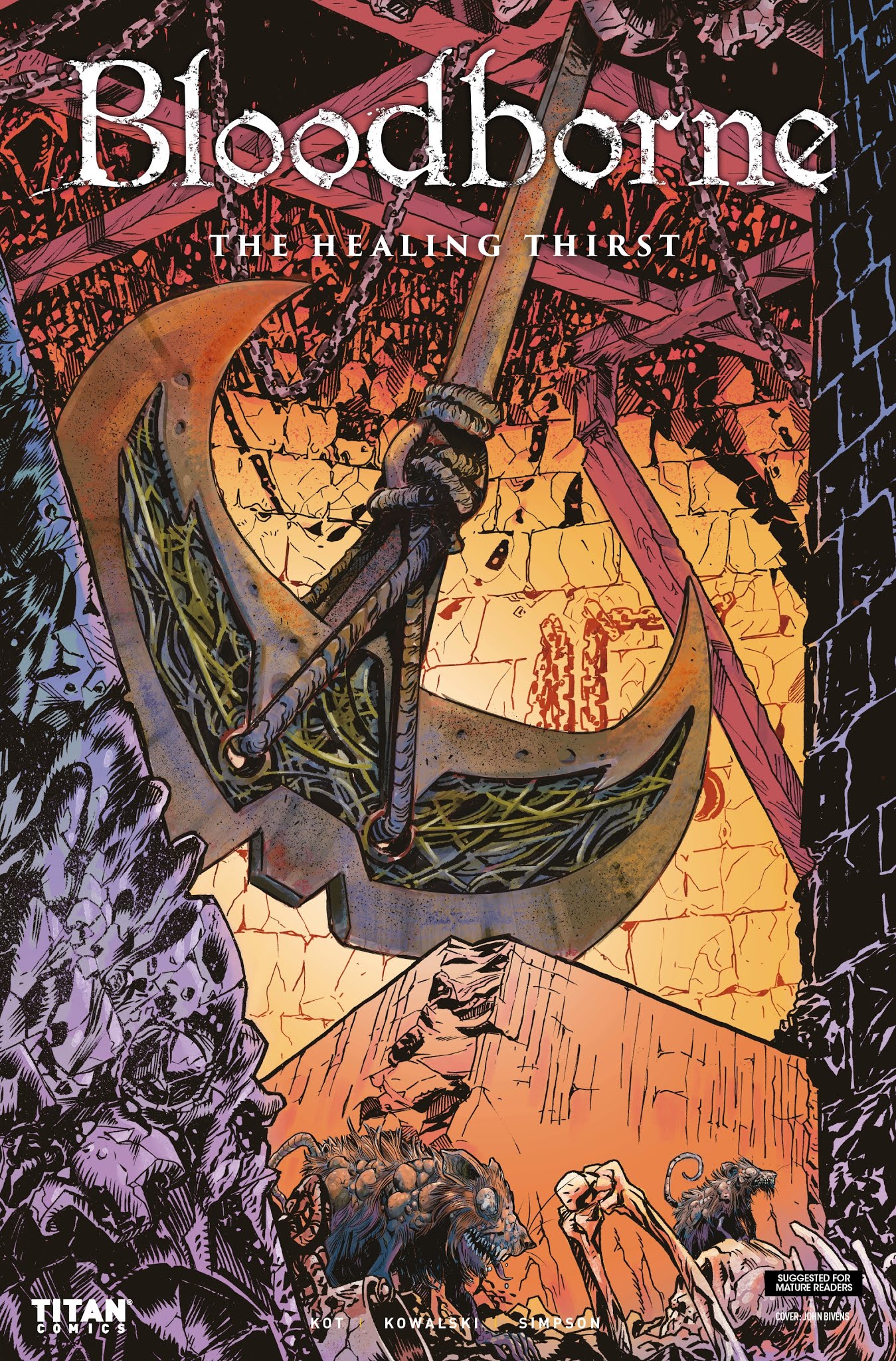 Read online Bloodborne comic -  Issue #8 - 31