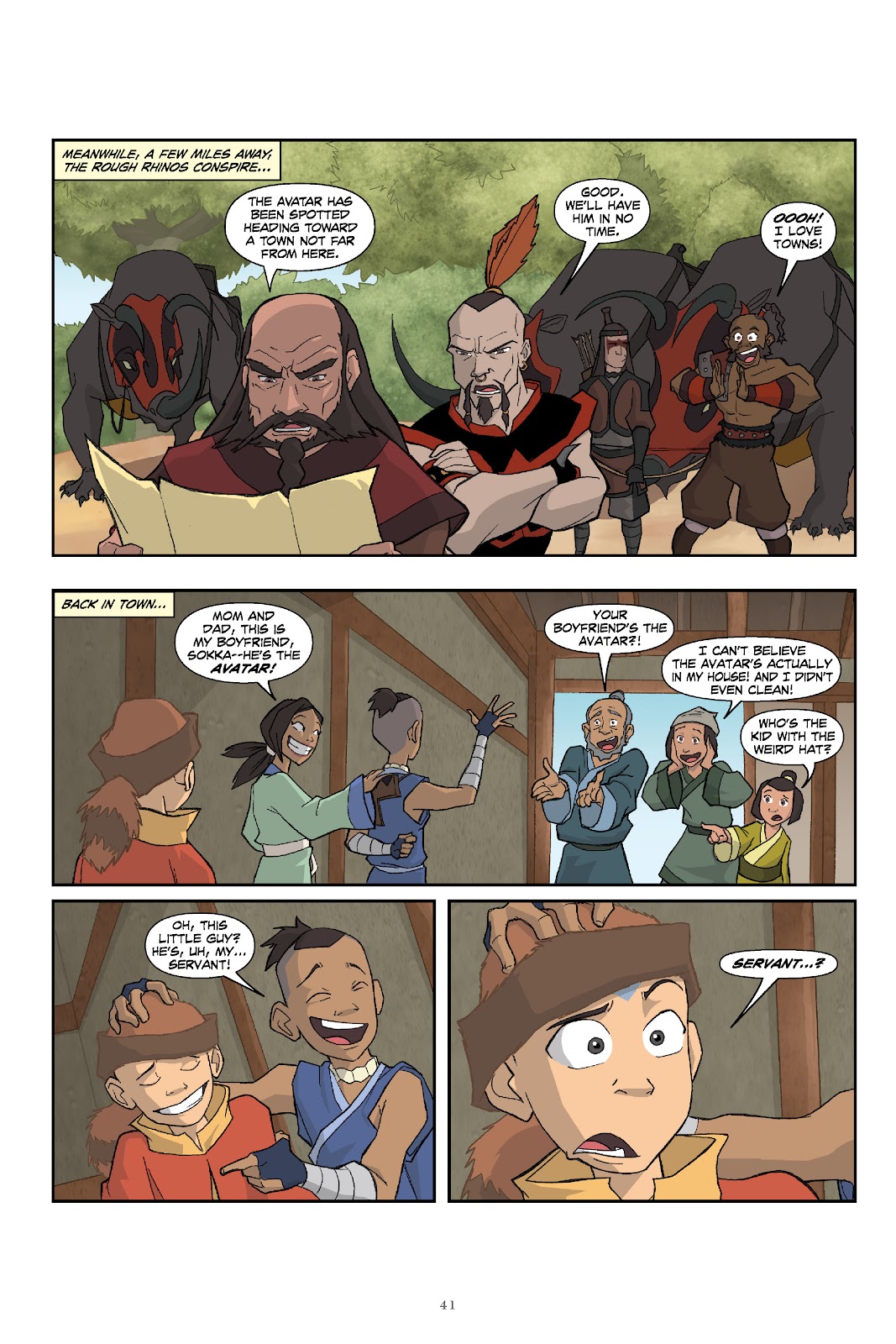 Nickelodeon Avatar: The Last Airbender–The Lost Adventures & Team Avatar Tales Library Edition issue TPB (Part 1) - Page 42