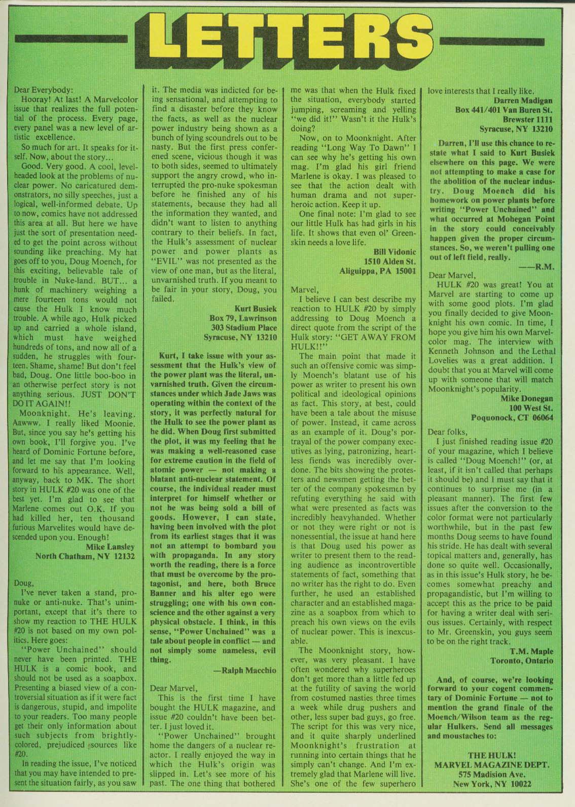 Read online Hulk (1978) comic -  Issue #22 - 65