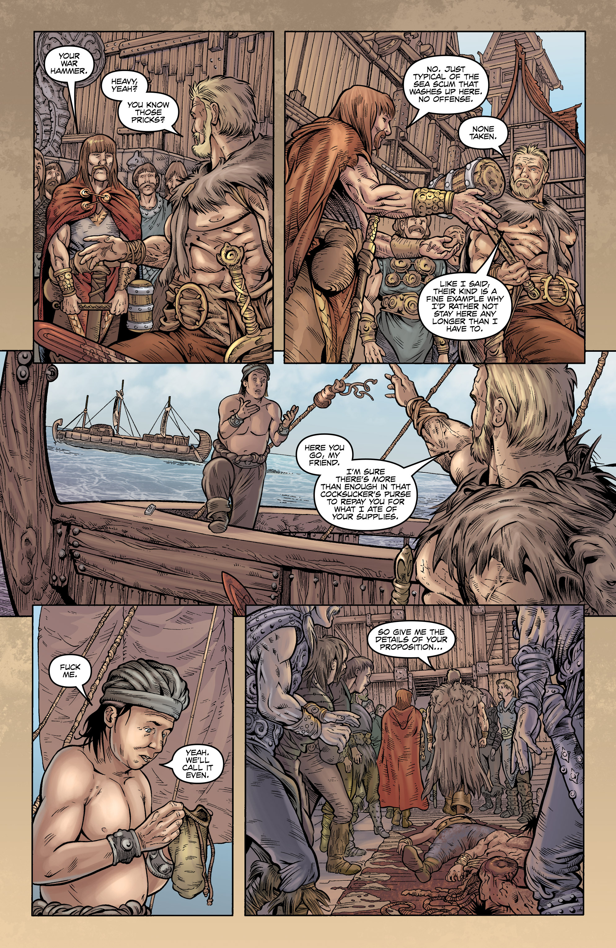 Read online Wolfskin: Hundredth Dream comic -  Issue #1 - 18