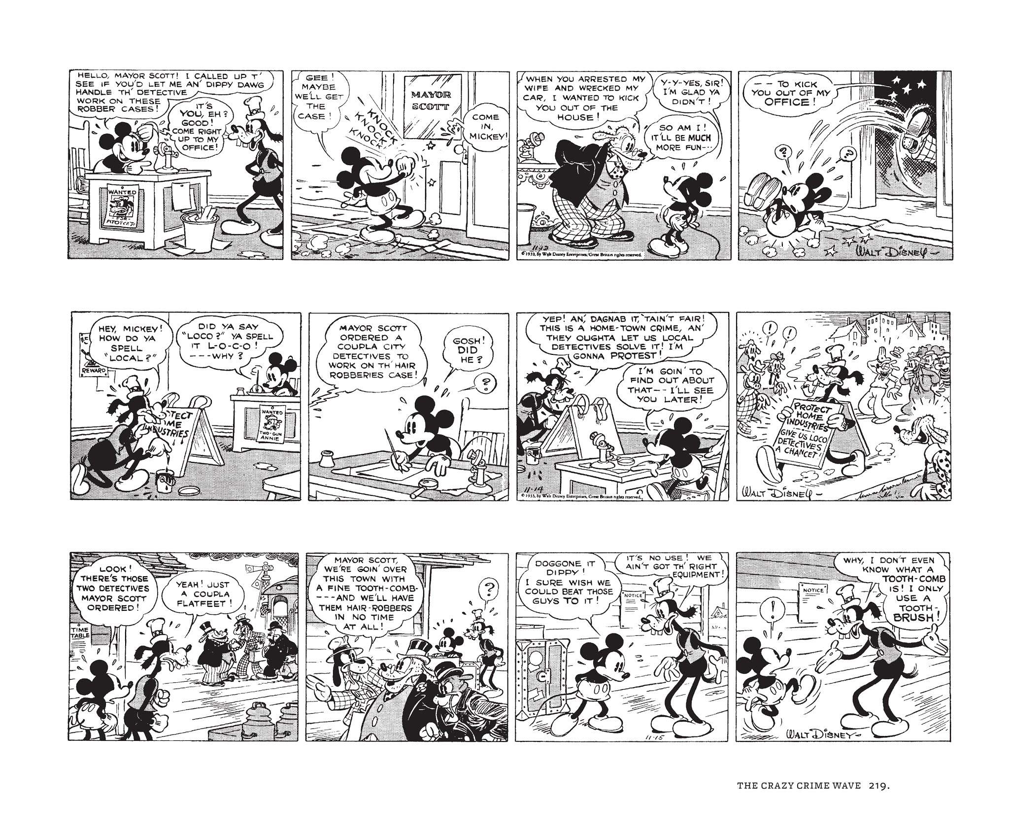 Read online Walt Disney's Mickey Mouse by Floyd Gottfredson comic -  Issue # TPB 2 (Part 3) - 19