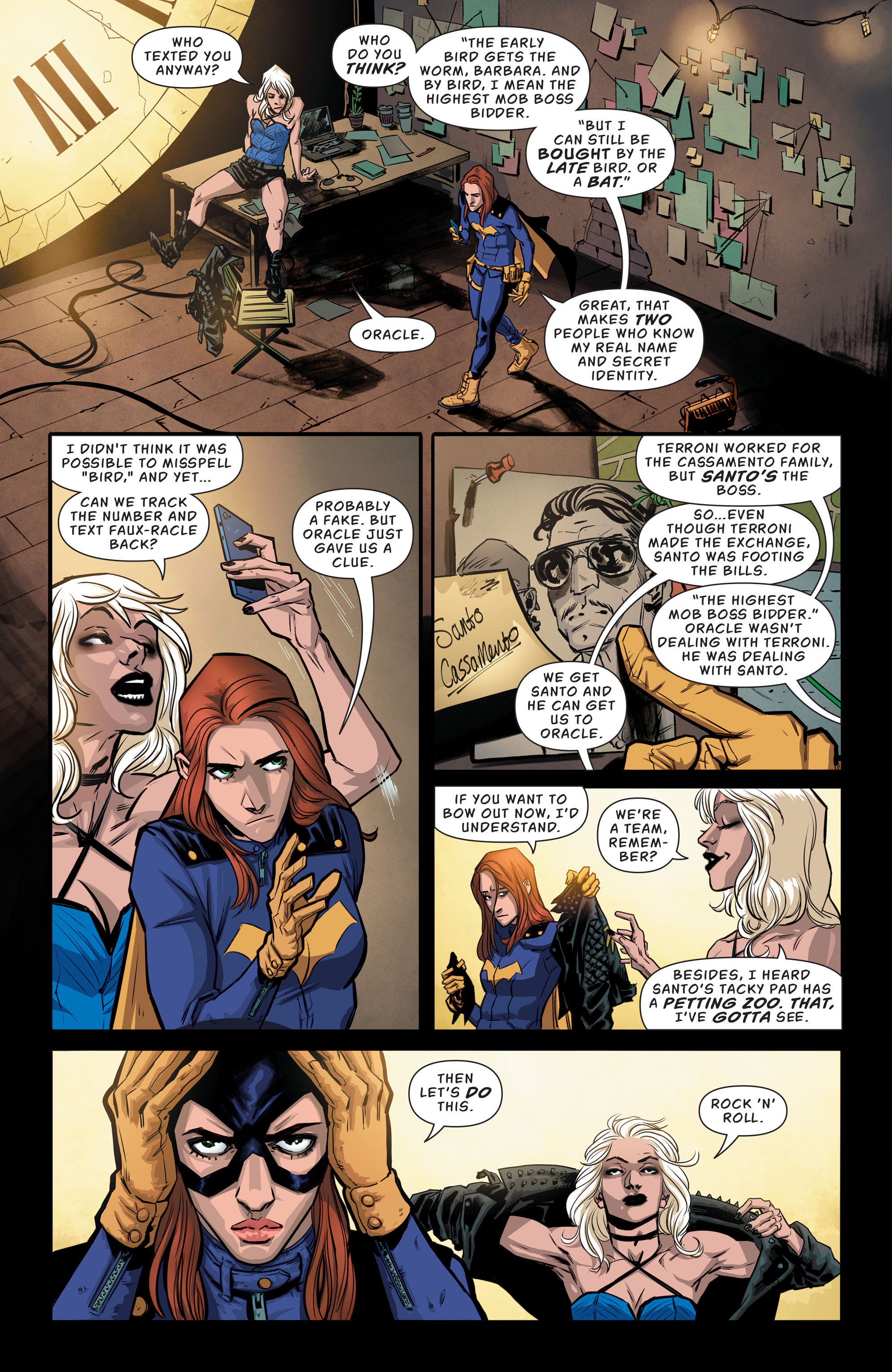Read online Batgirl and the Birds of Prey comic -  Issue #1 - 11