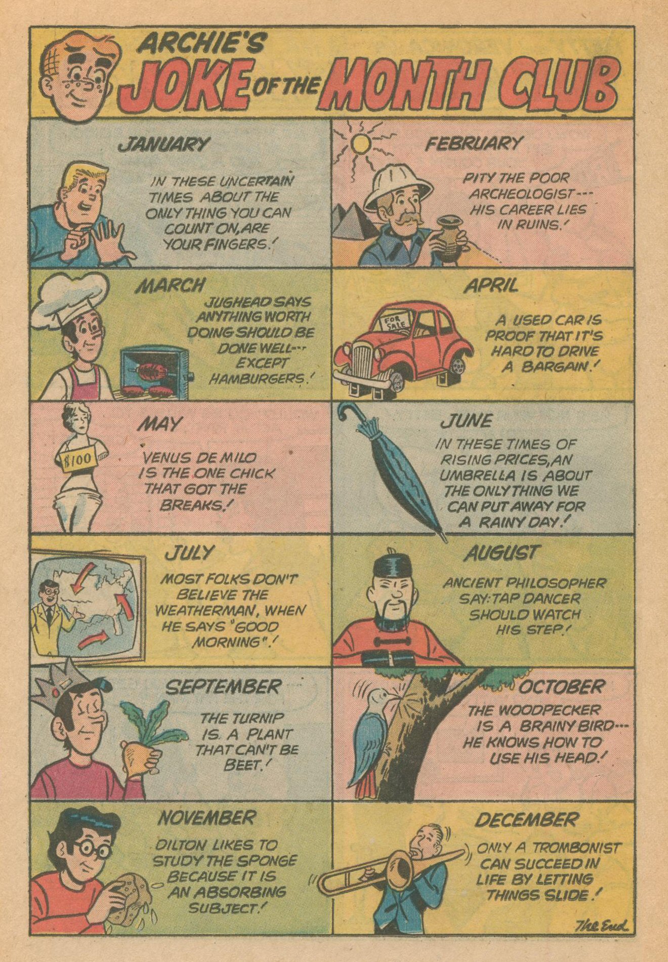 Read online Archie's Joke Book Magazine comic -  Issue #185 - 18