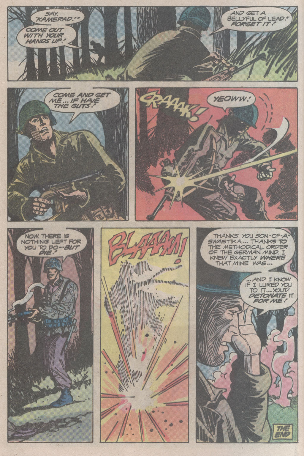 Read online G.I. Combat (1952) comic -  Issue #275 - 38