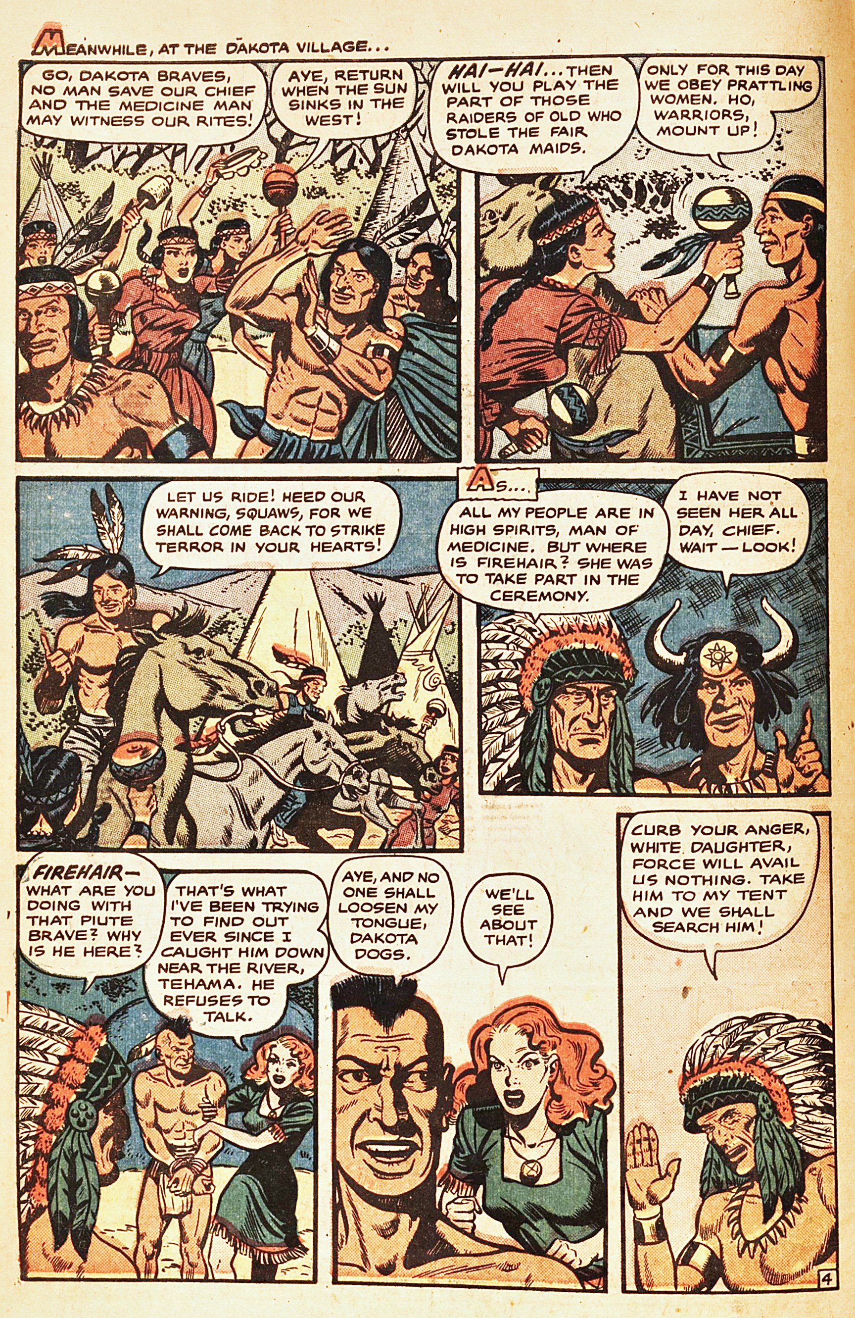 Read online Firehair (1951) comic -  Issue #8 - 6
