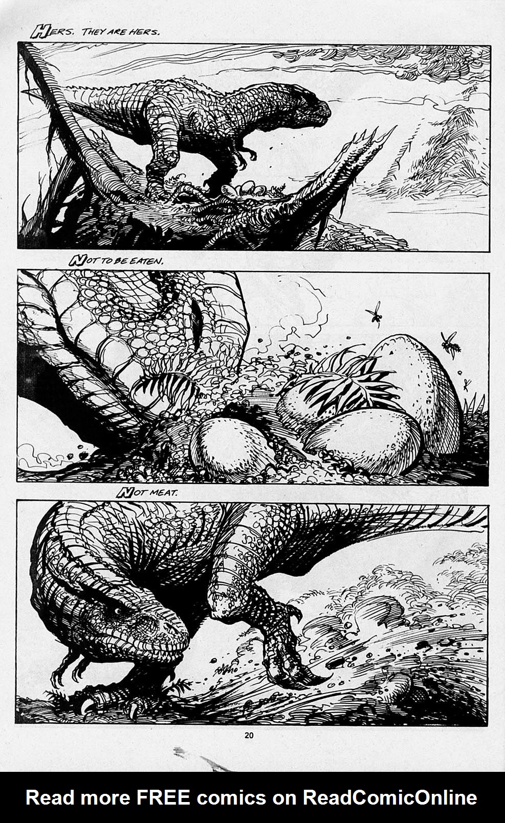 Read online S.R. Bissette's Tyrant comic -  Issue #1 - 22