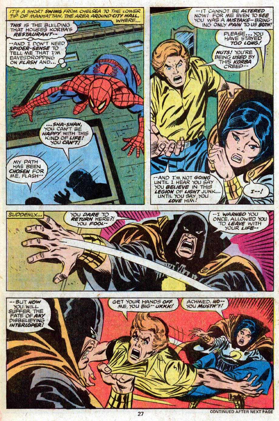 Read online The Spectacular Spider-Man (1976) comic -  Issue #12 - 16