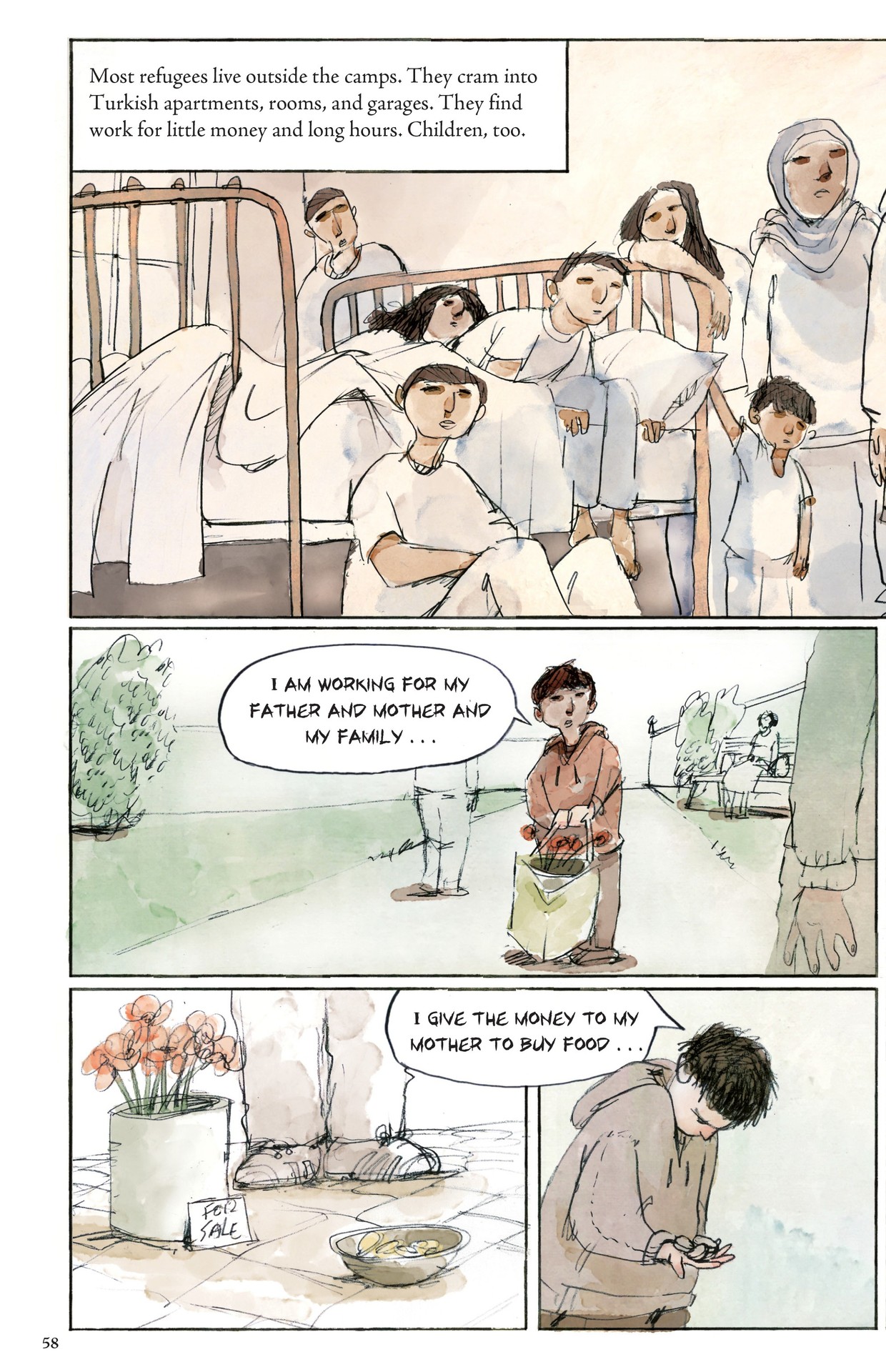 Read online The Unwanted: Stories of the Syrian Refugees comic -  Issue # TPB - 53