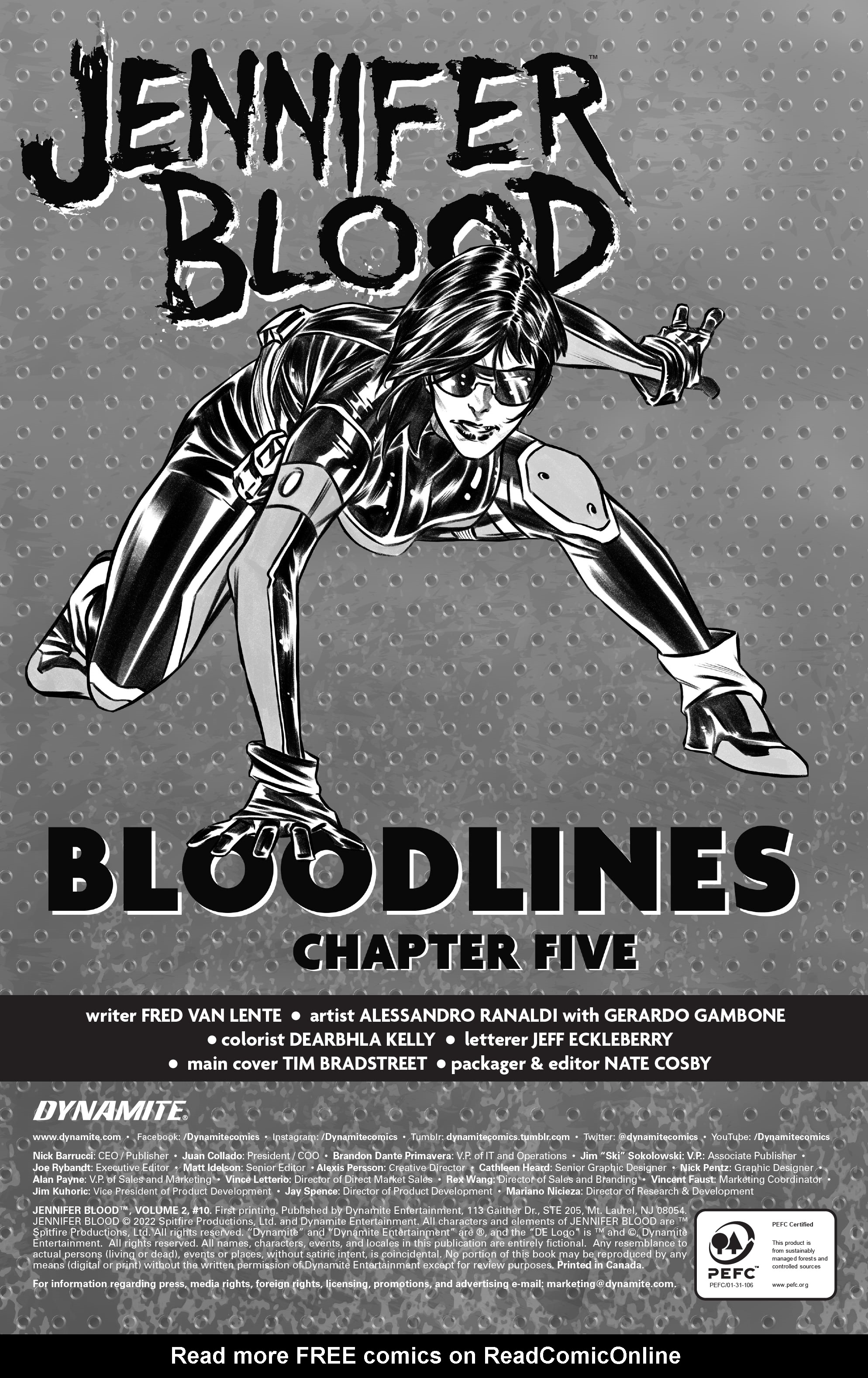 Read online Jennifer Blood (2021) comic -  Issue #10 - 6