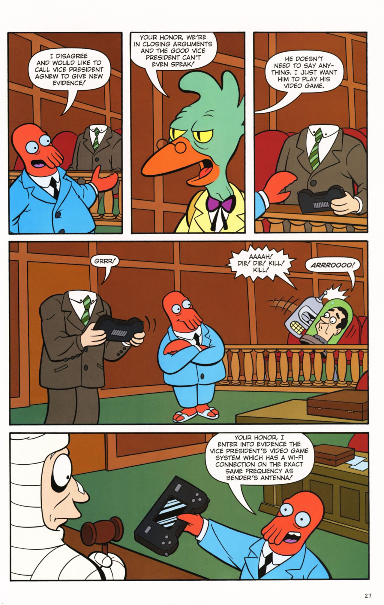 Read online Futurama Comics comic -  Issue #48 - 23